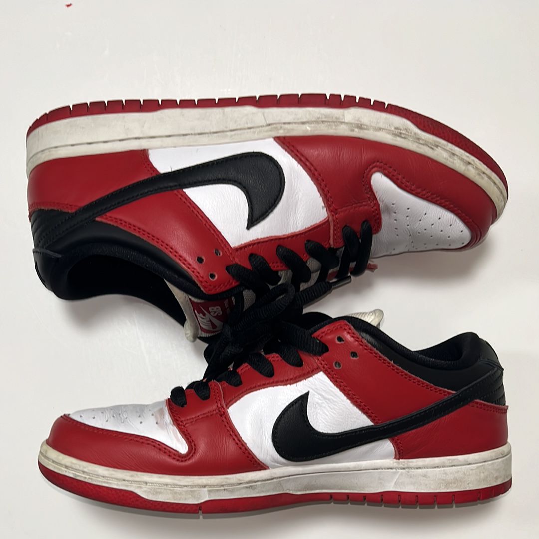 Nike SB Dunk Low Pro "J-Pack Chicago/Varsity Red and White"