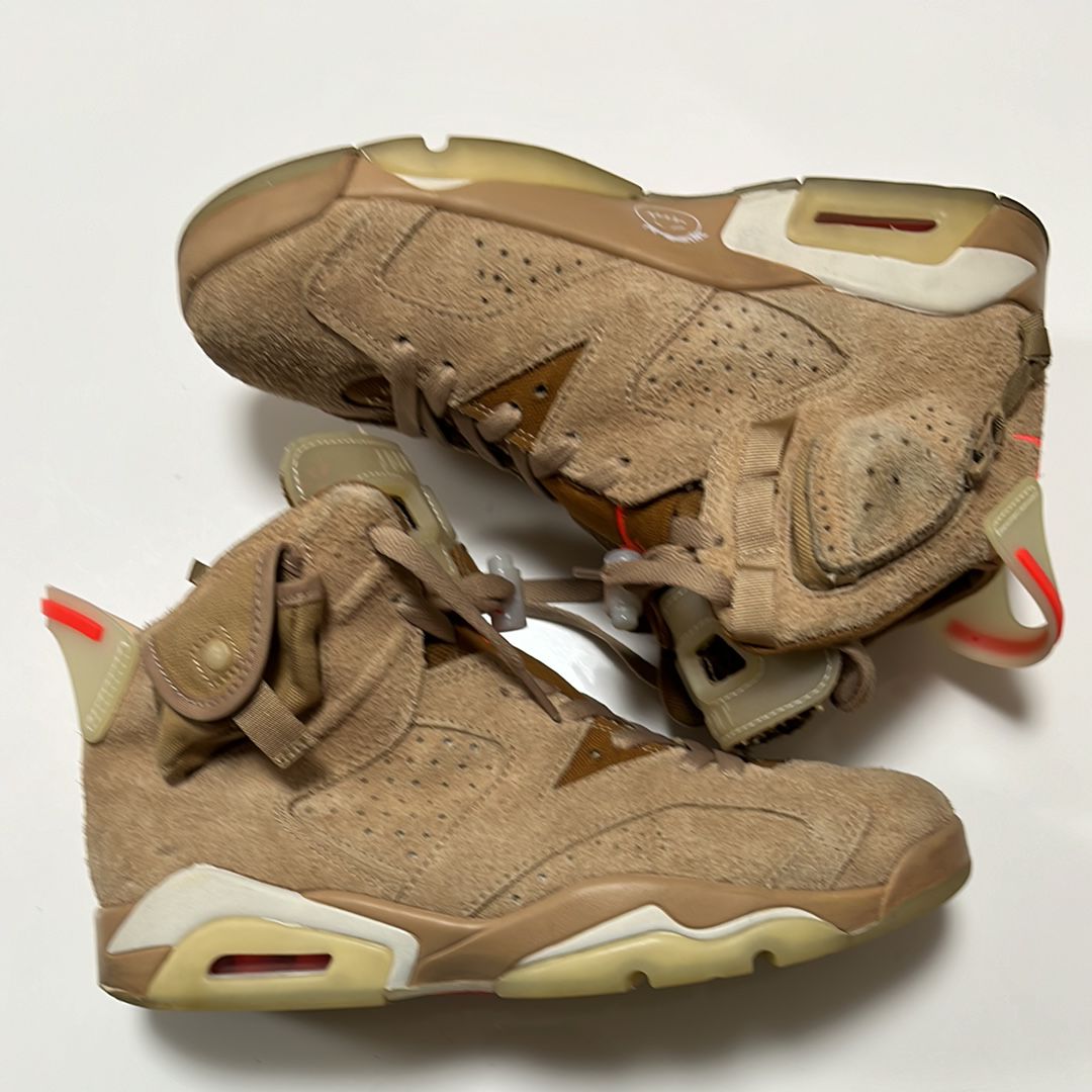 Travis Scott × Nike Air Jordan 6 "British Khaki"