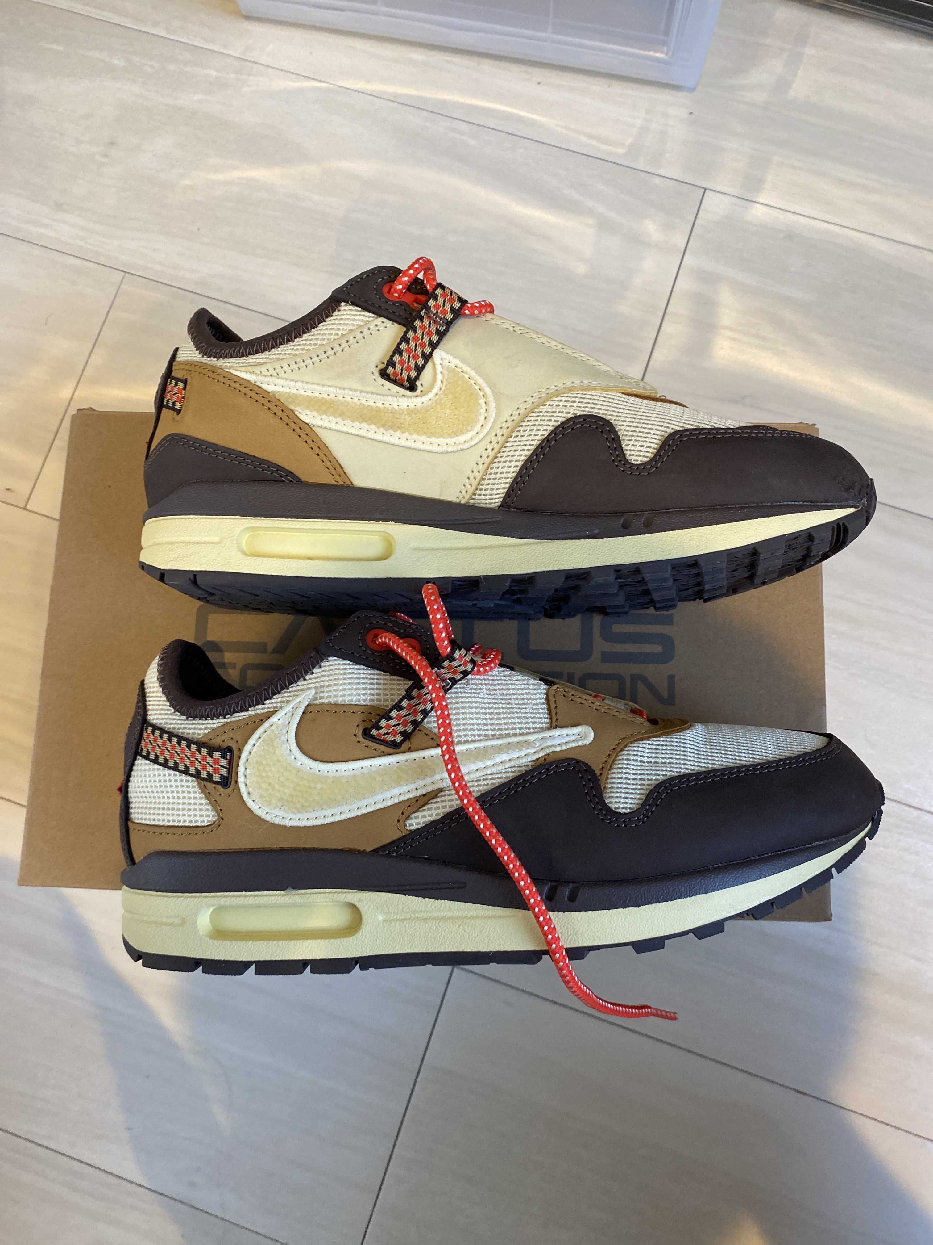 Travis Scott × Nike Air Max 1 "CACT.US Brown"