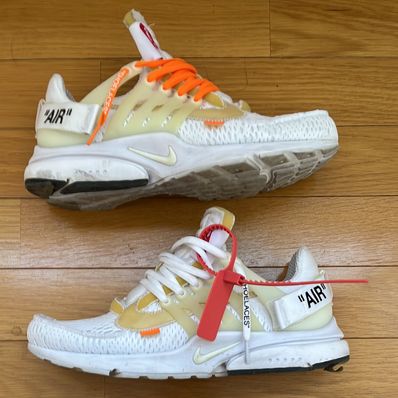 Nike air presto 2025 x off white white