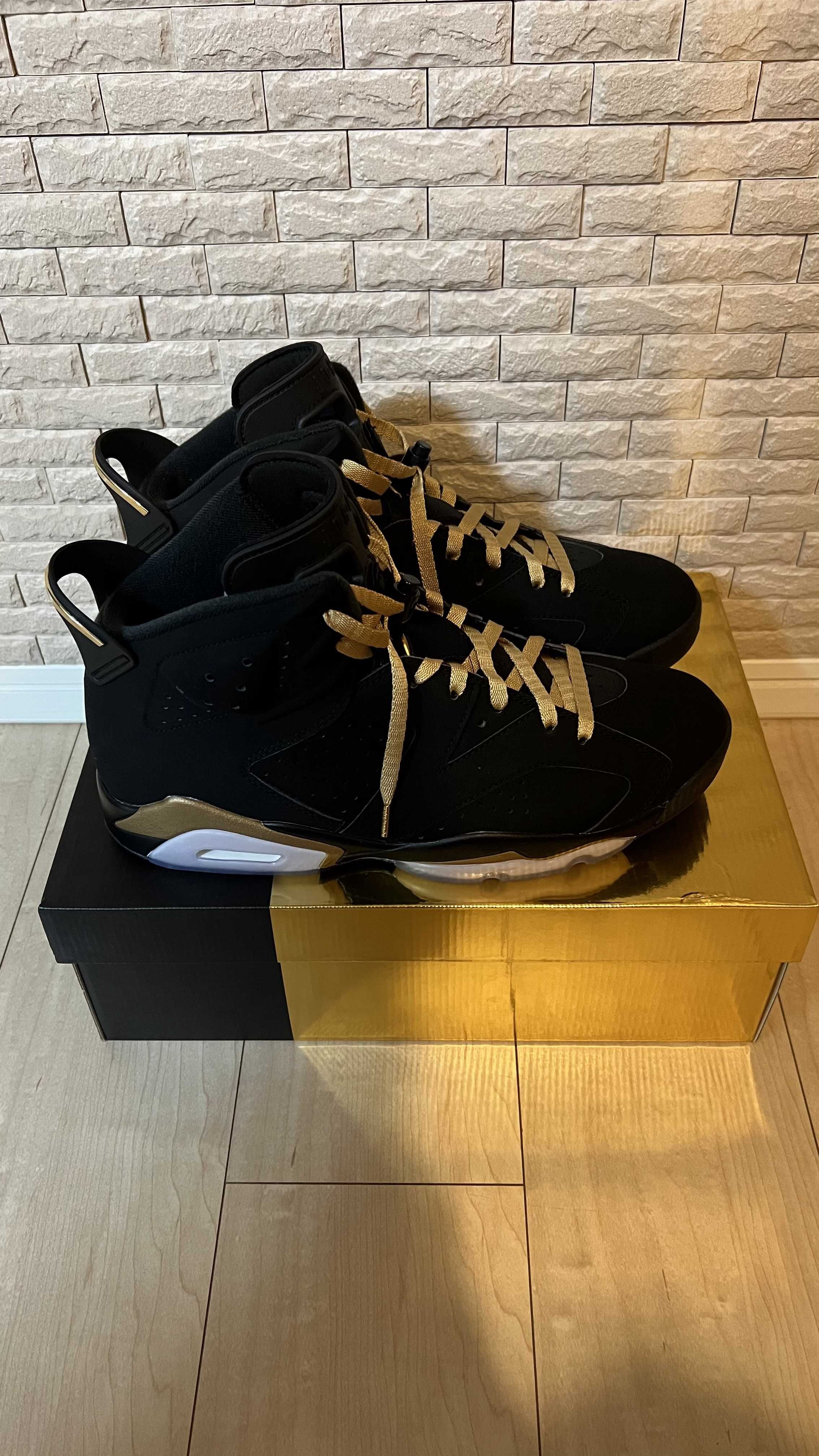 Nike Air Jordan 6 DMP "Black/Metallic Gold" (2020)