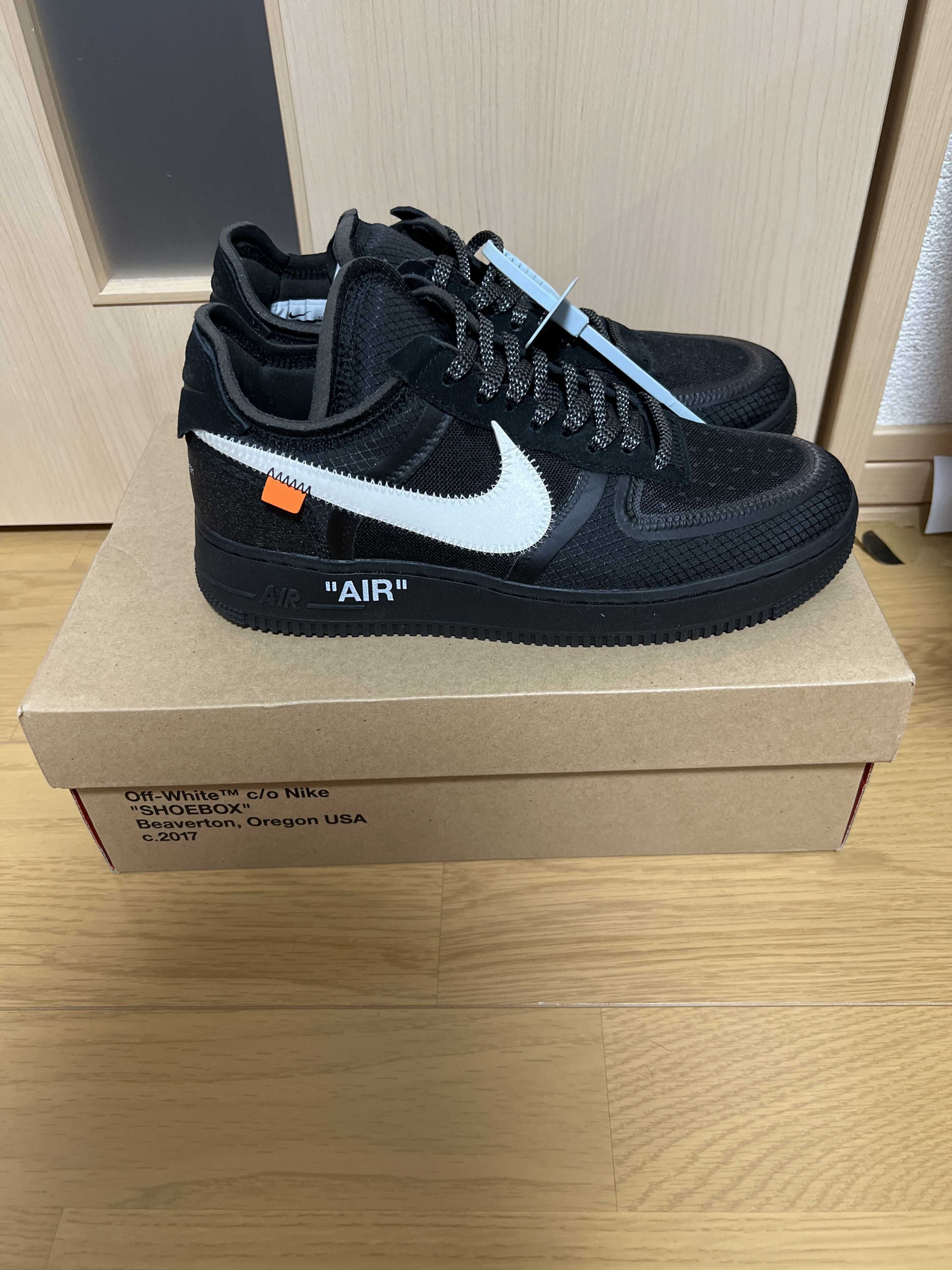 Off-White × Nike Air Force 1 Low "Black"