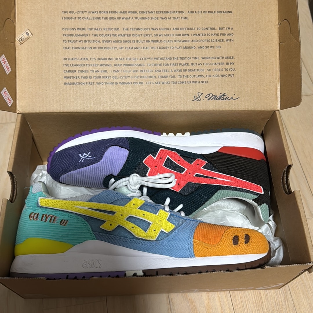 Sean Wotherspoon × atmos × Asics Gel-Lyte 3 OG "Multi"