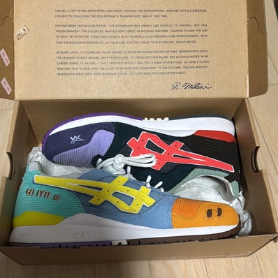 Sean Wotherspoon × atmos × Asics Gel-Lyte 3 OG "Multi"