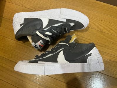 Sacai × Nike Blazer Low "Iron Grey"