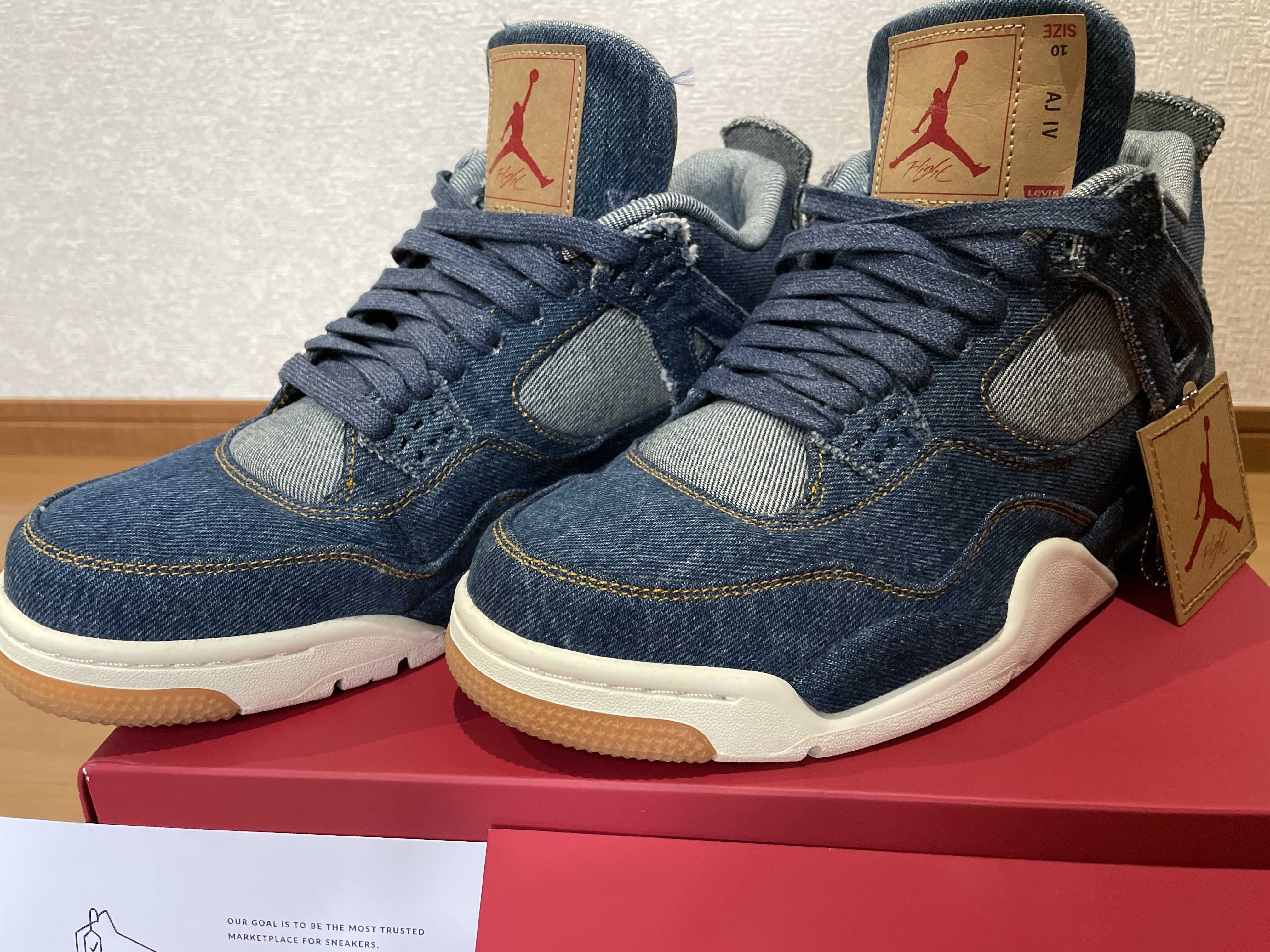 Nike × Levi's Air Jordan 4 "Denim"(タグ:LEVIS®)