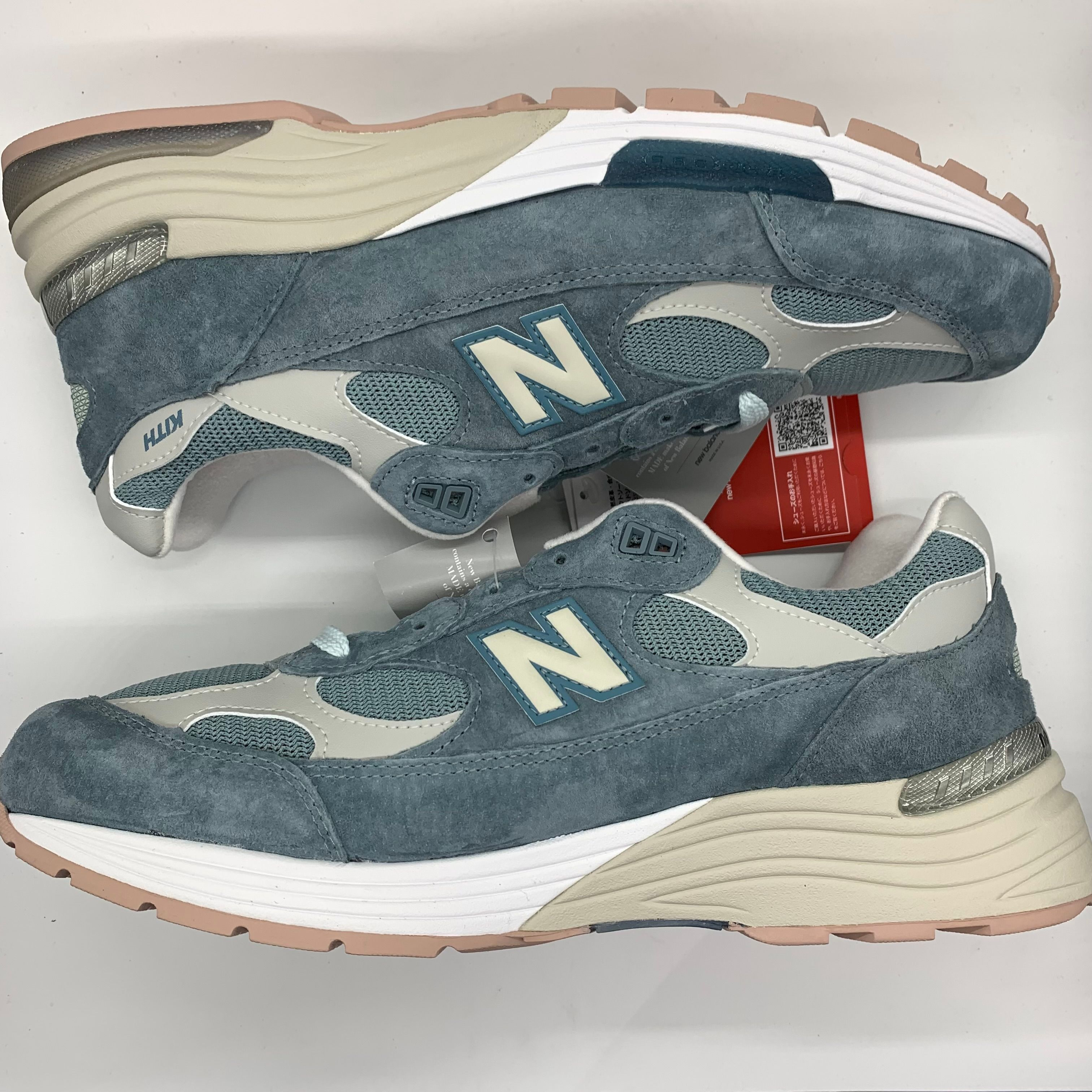 KITH × New Balance 992 "Aegean Blue/Shadow Gray"
