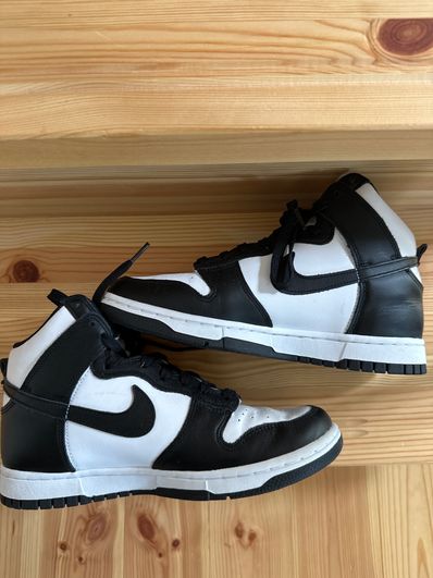 Nike Women's Dunk High "Black and White"