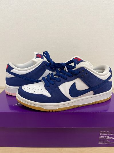 Nike SB Dunk Low "Los Angeles Dodgers/Deep Royal Blue"
