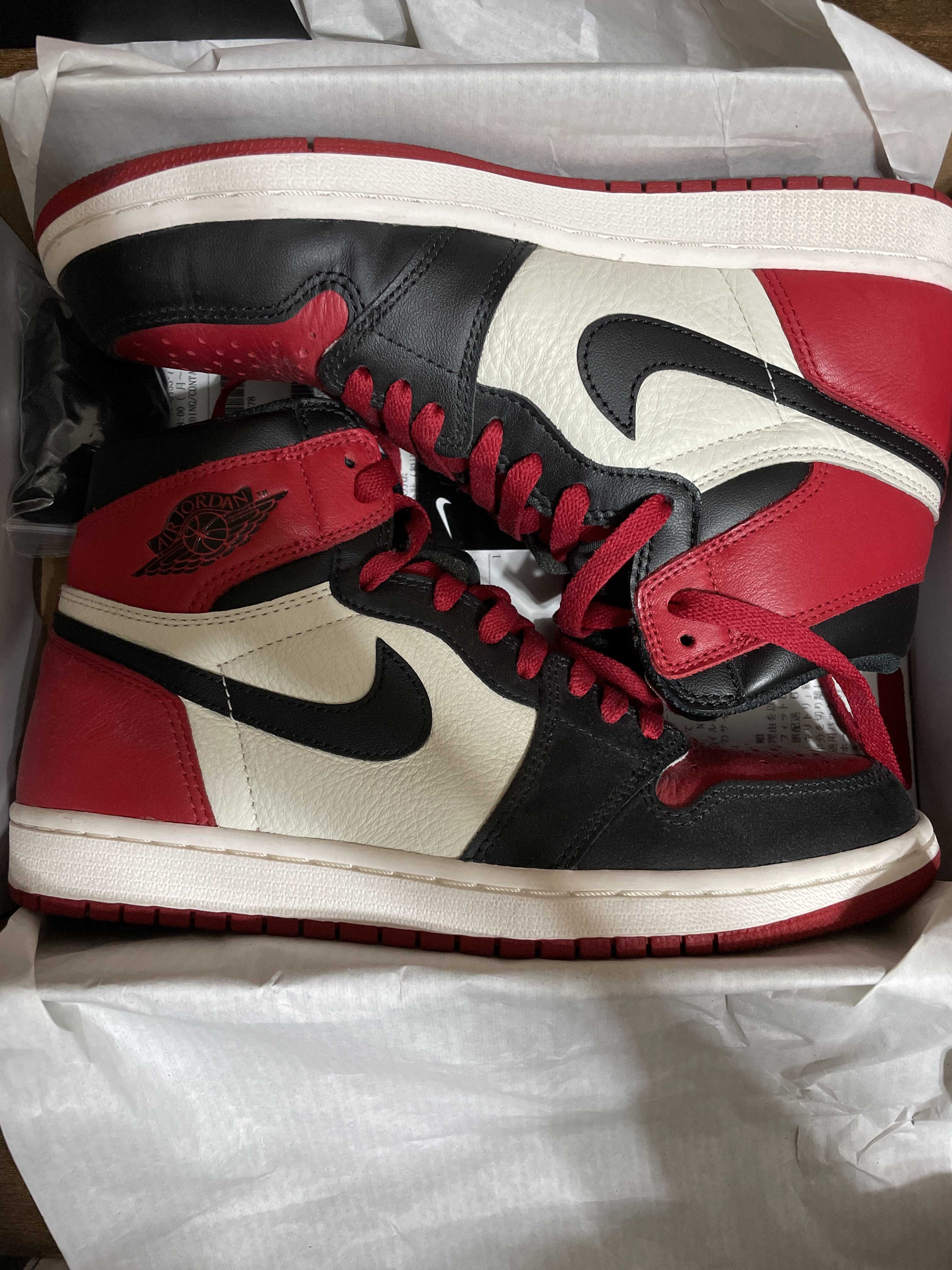 Nike Air Jordan 1 Retro High OG "Bred Toe"