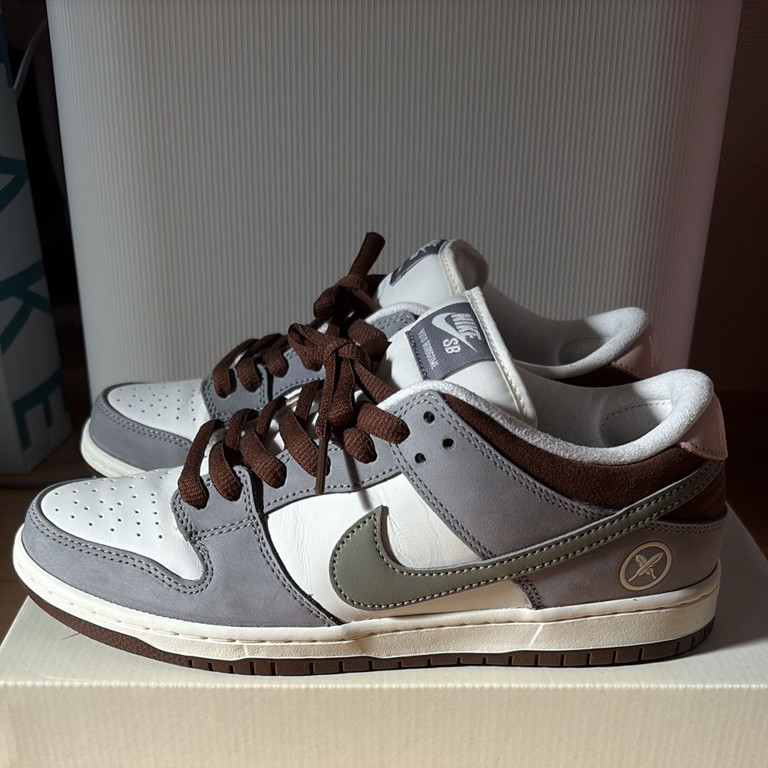 堀米 雄斗(Yuto Horigome) × Nike SB Dunk Low Pro QS "Wolf Grey"