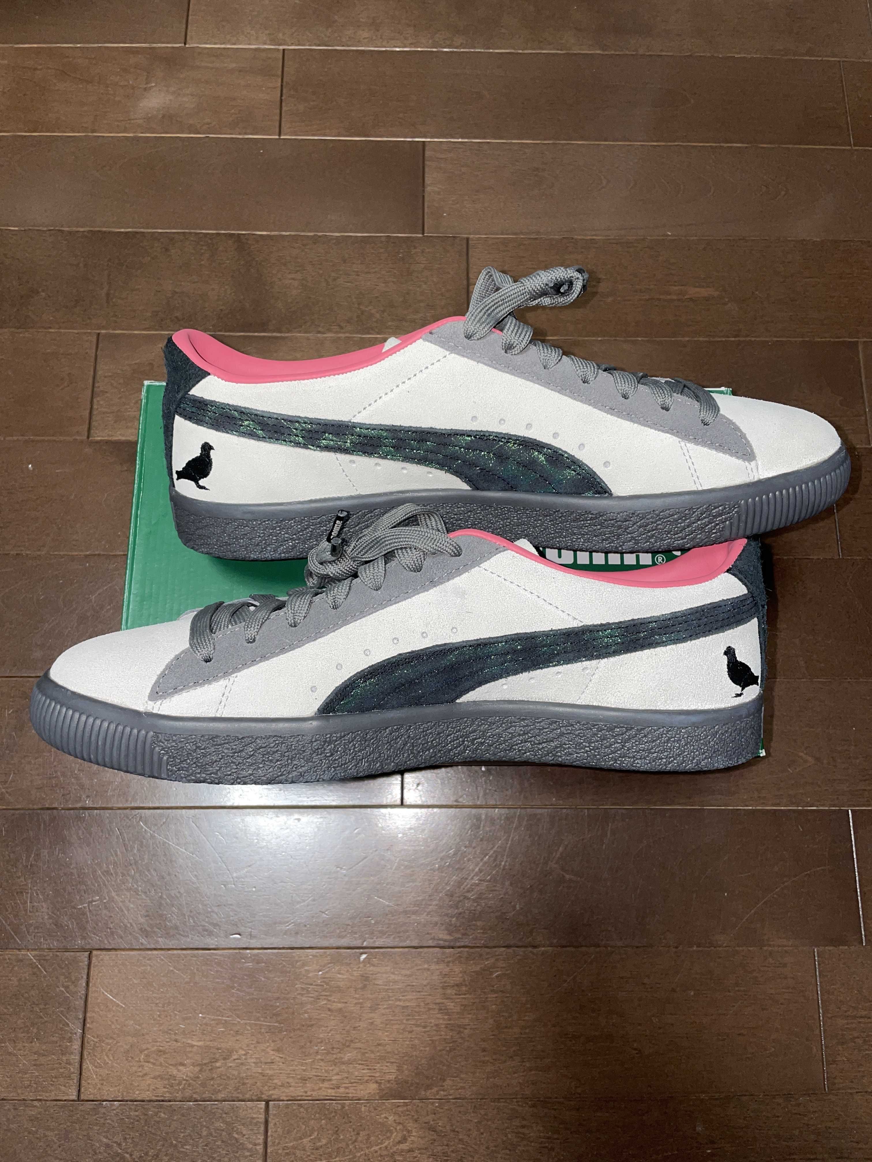 Staple × Atmos × Puma Suede "Natural Grey"