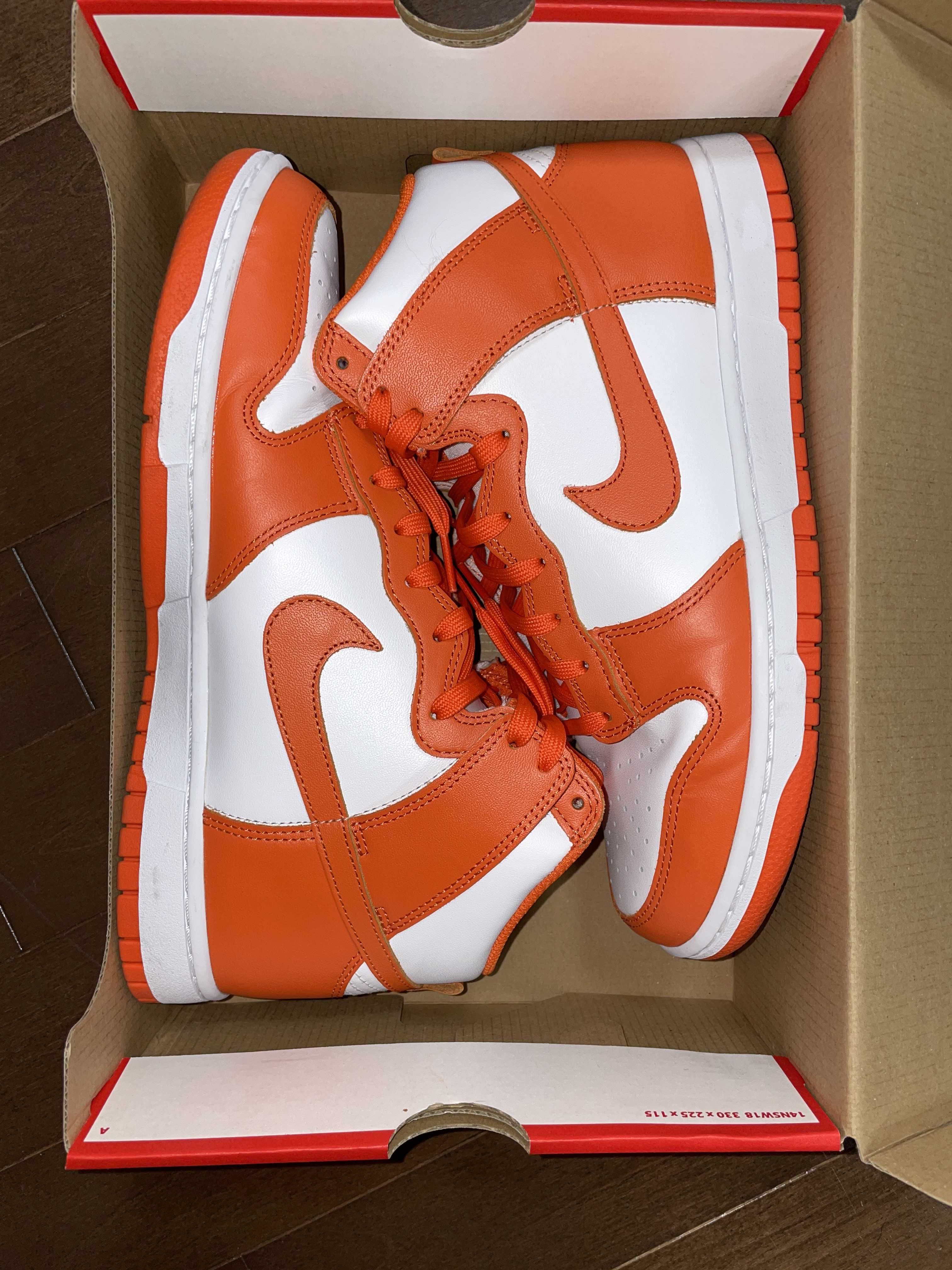 Nike Dunk High "Orange Blaze"
