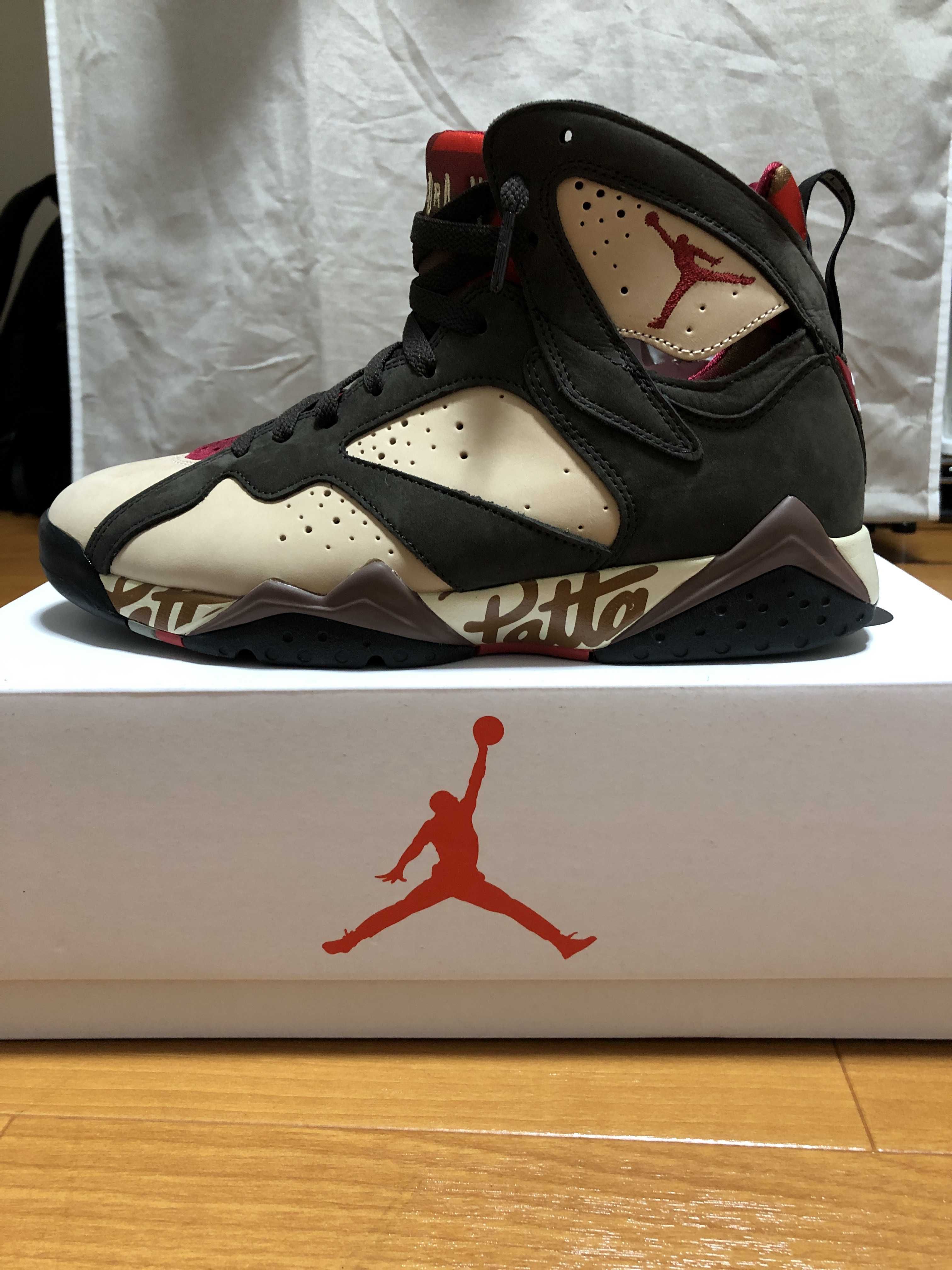 Patta × Nike Air Jordan 7 OG "Brown"