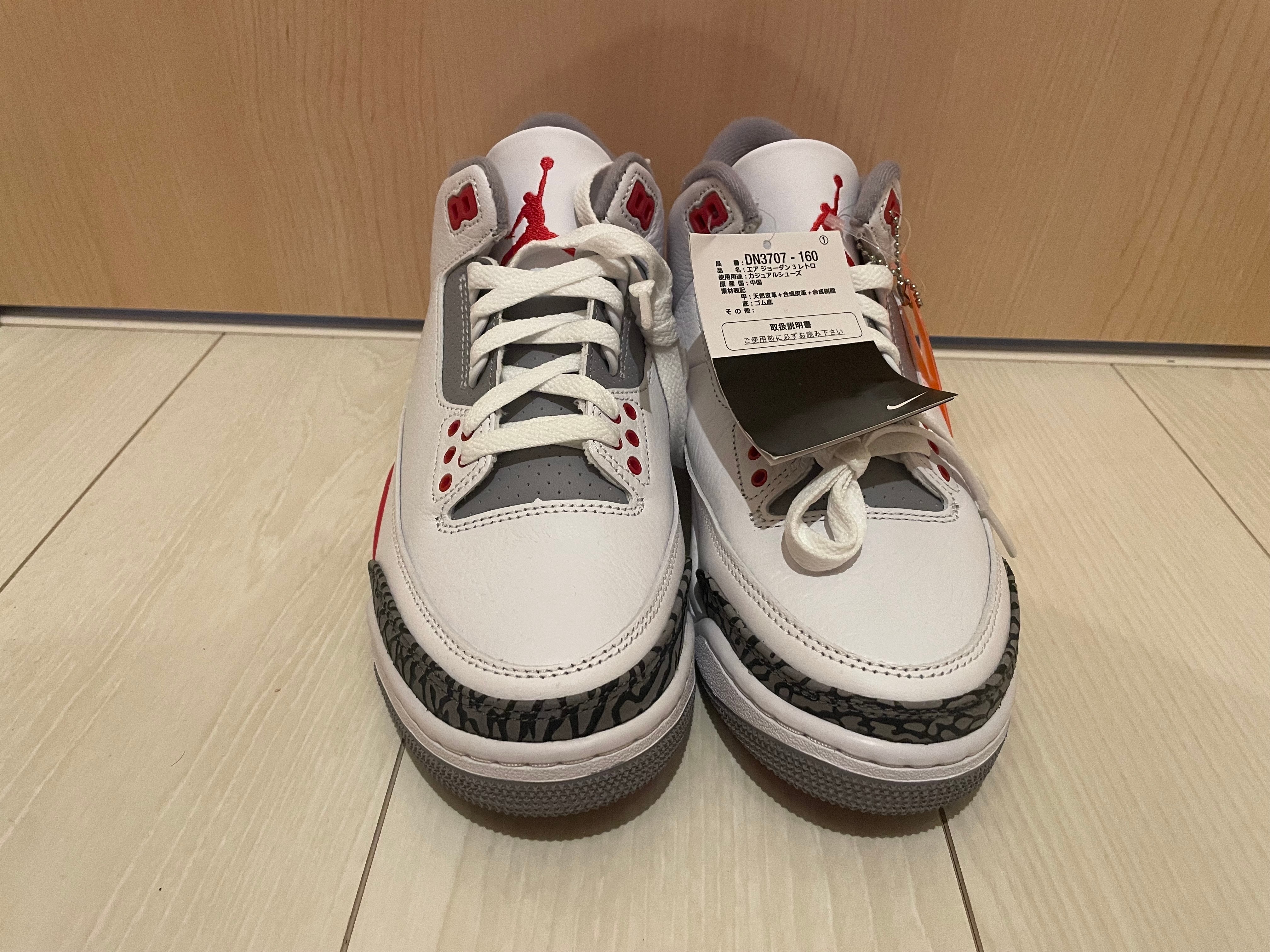 Nike Air Jordan 3 Retro OG "Fire Red" (2022)