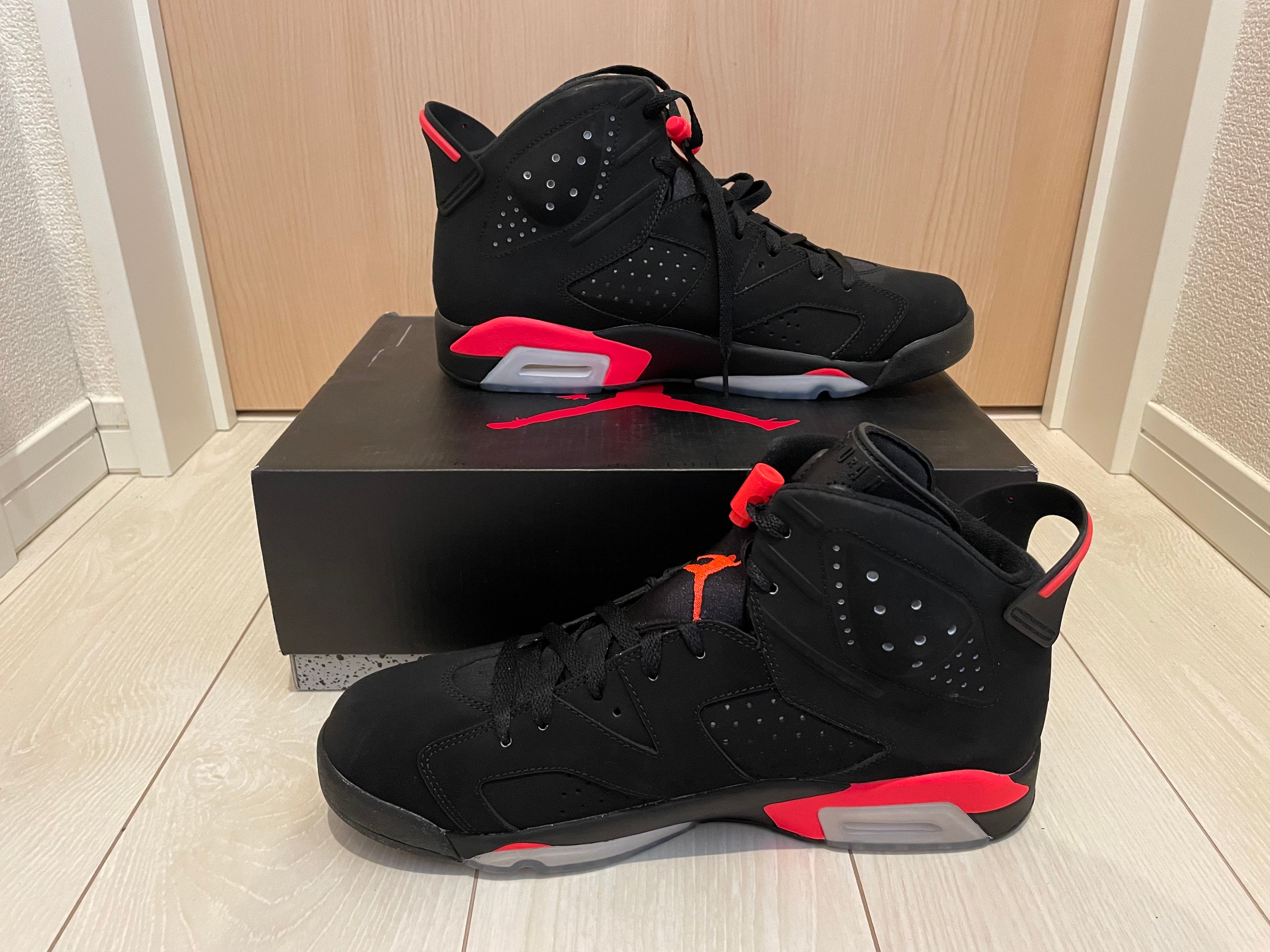 NIKE AIR JORDAN 6 RETRO "INFRARED BLACK" (2014)