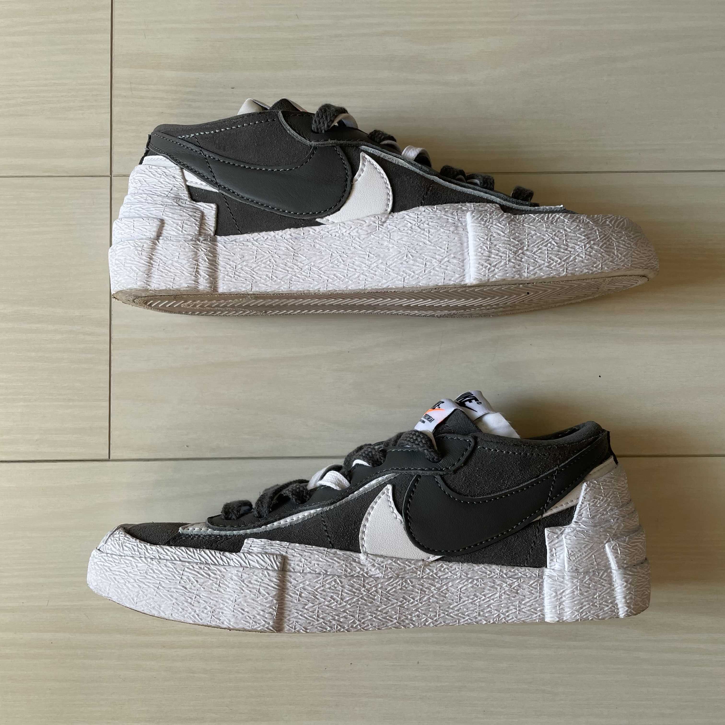 Sacai × Nike Blazer Low "Iron Grey"
