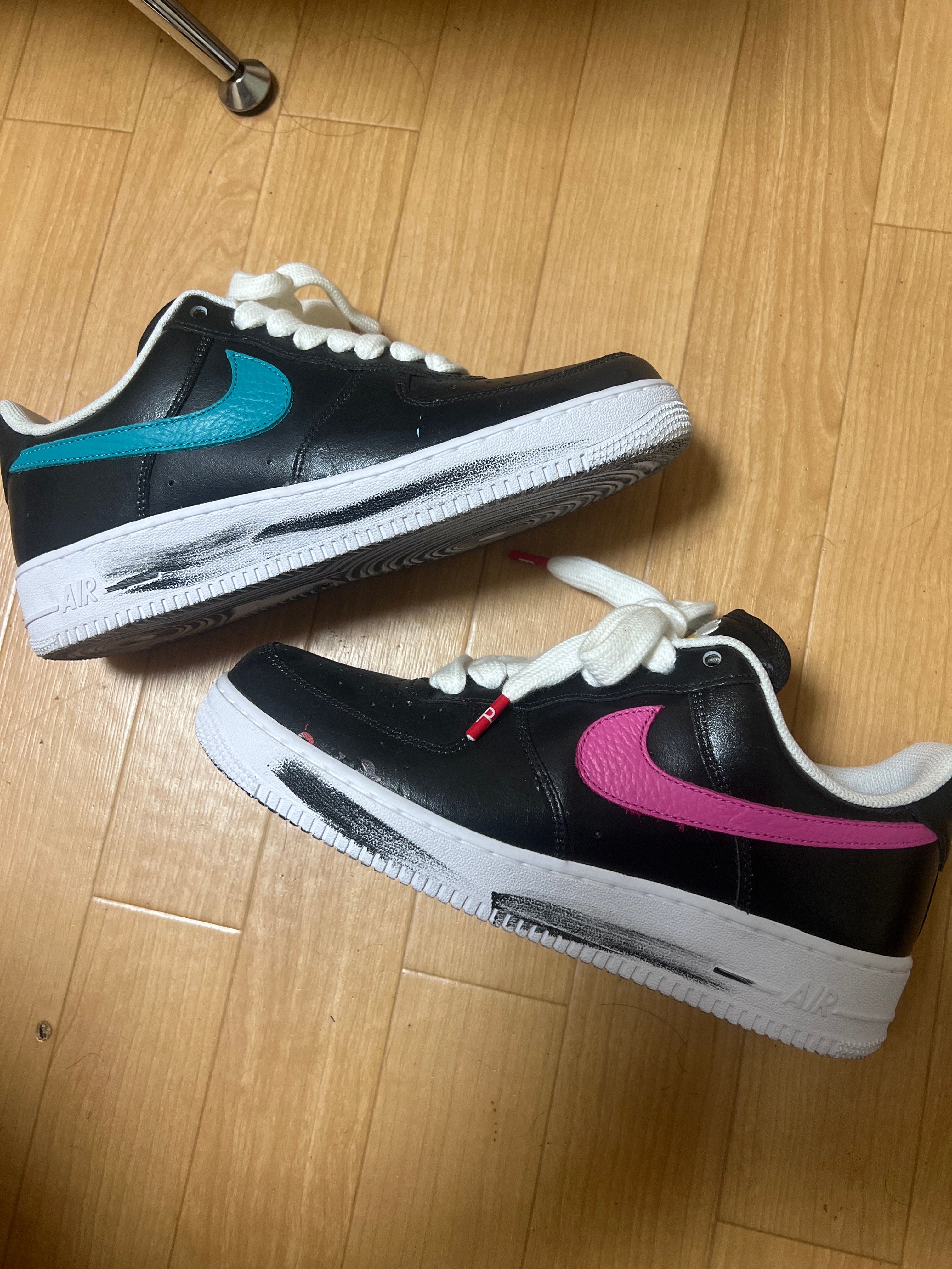 PEACEMINUSONE × Nike Air Force 1 Low '07 Para-Noise 3.0 "Black and Multi-Color" / G-DRAGON