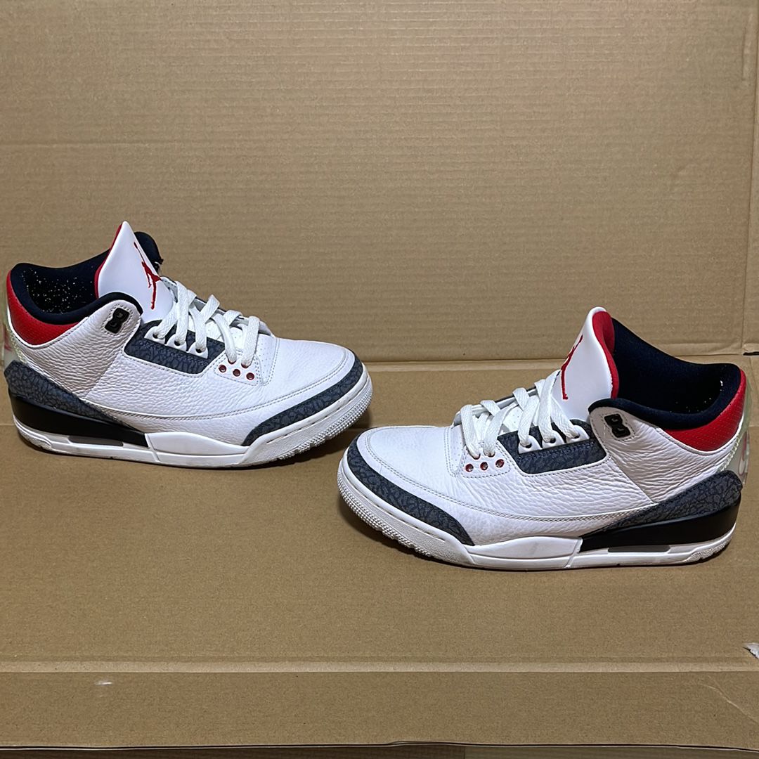 Nike Air Jordan 3 Retro SE-T CO JP "Fire Red Denim"