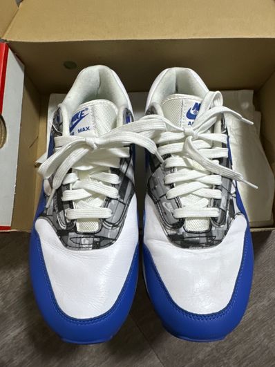 atmos × Nike Air Max 1 Blue "We Love Nike"