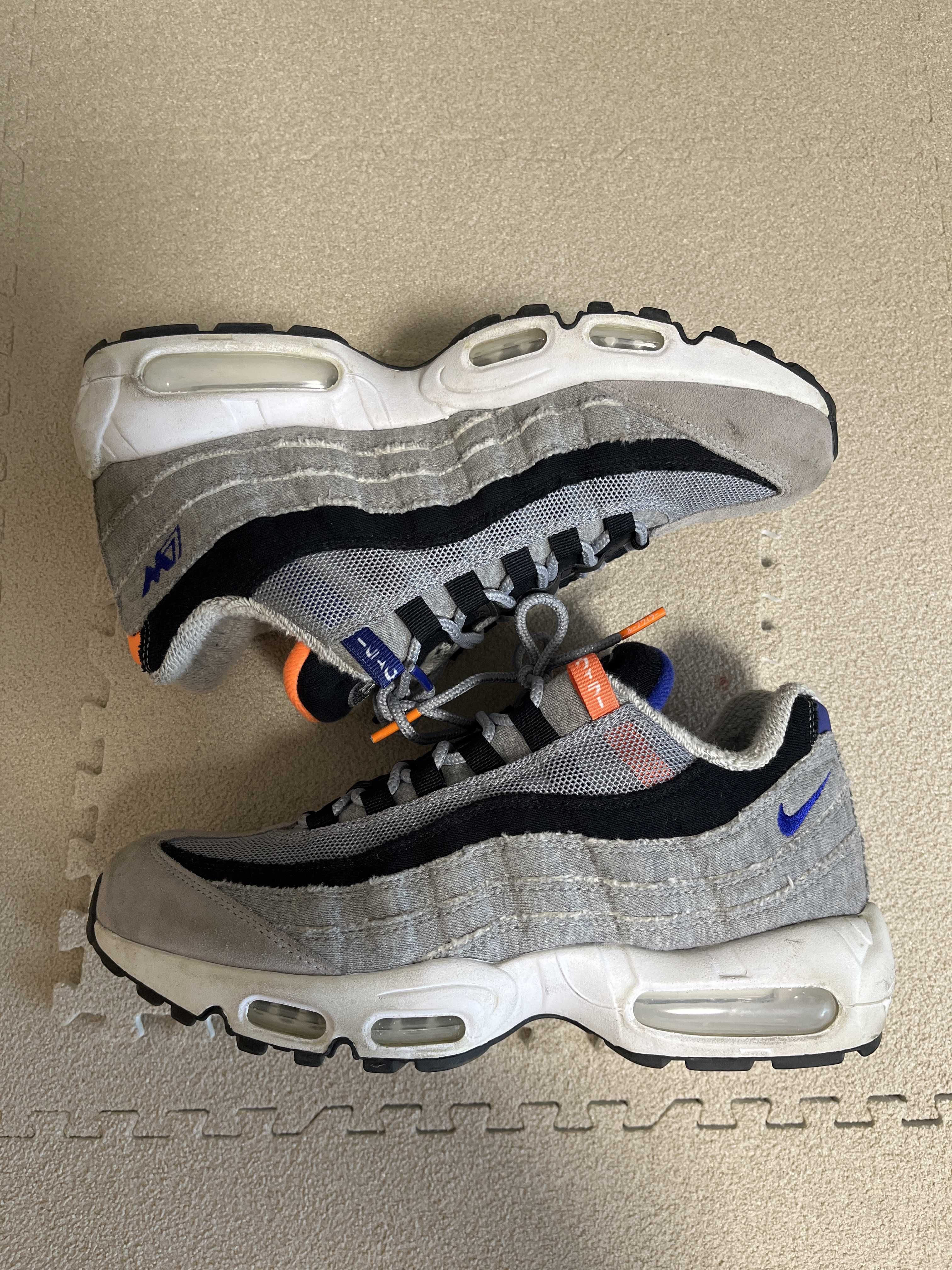 Loopwheeler × Nike Air Max 95 "Wolf Grey"