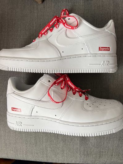Supreme × Nike Air Force 1 Low "White"