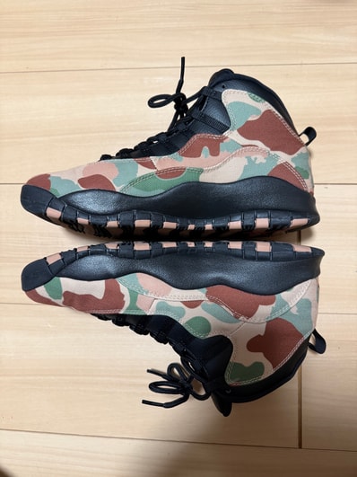 Nike Air Jordan 10 Retro "Duck Camo" Black/Clay