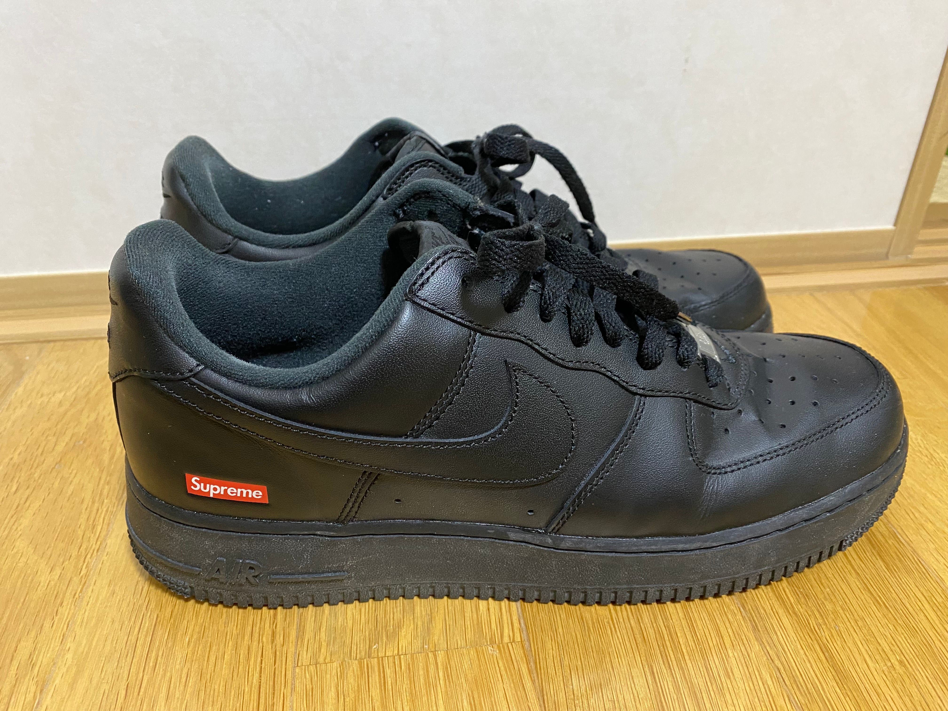 Supreme × Nike Air Force 1 Low "Black"