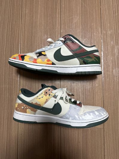 Nike Dunk Low "Sail Multi Camo"
