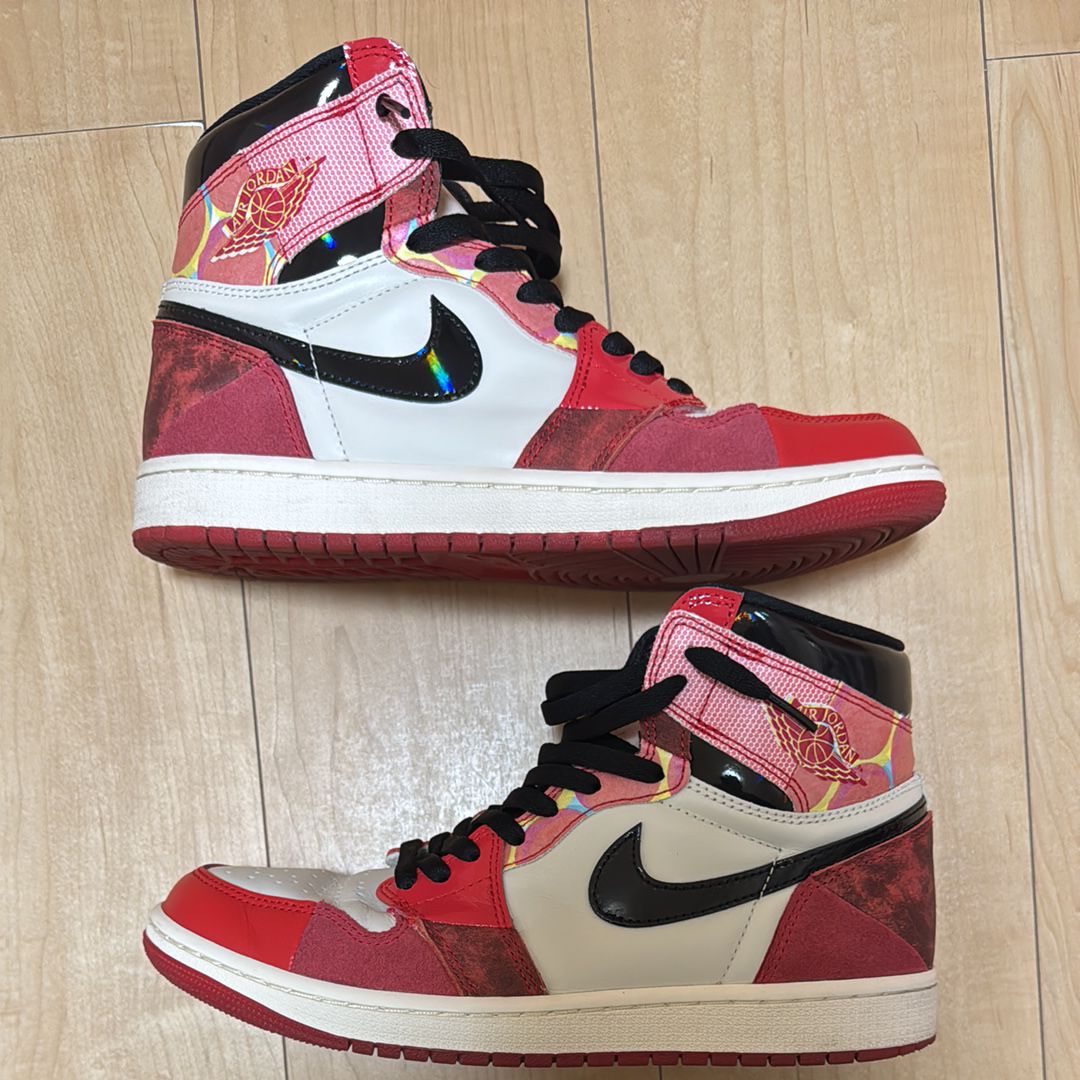 Spider-Man × Nike Air Jordan 1 Retro High OG SP "Spider-Man: Across the Spider-Verse/University Red"