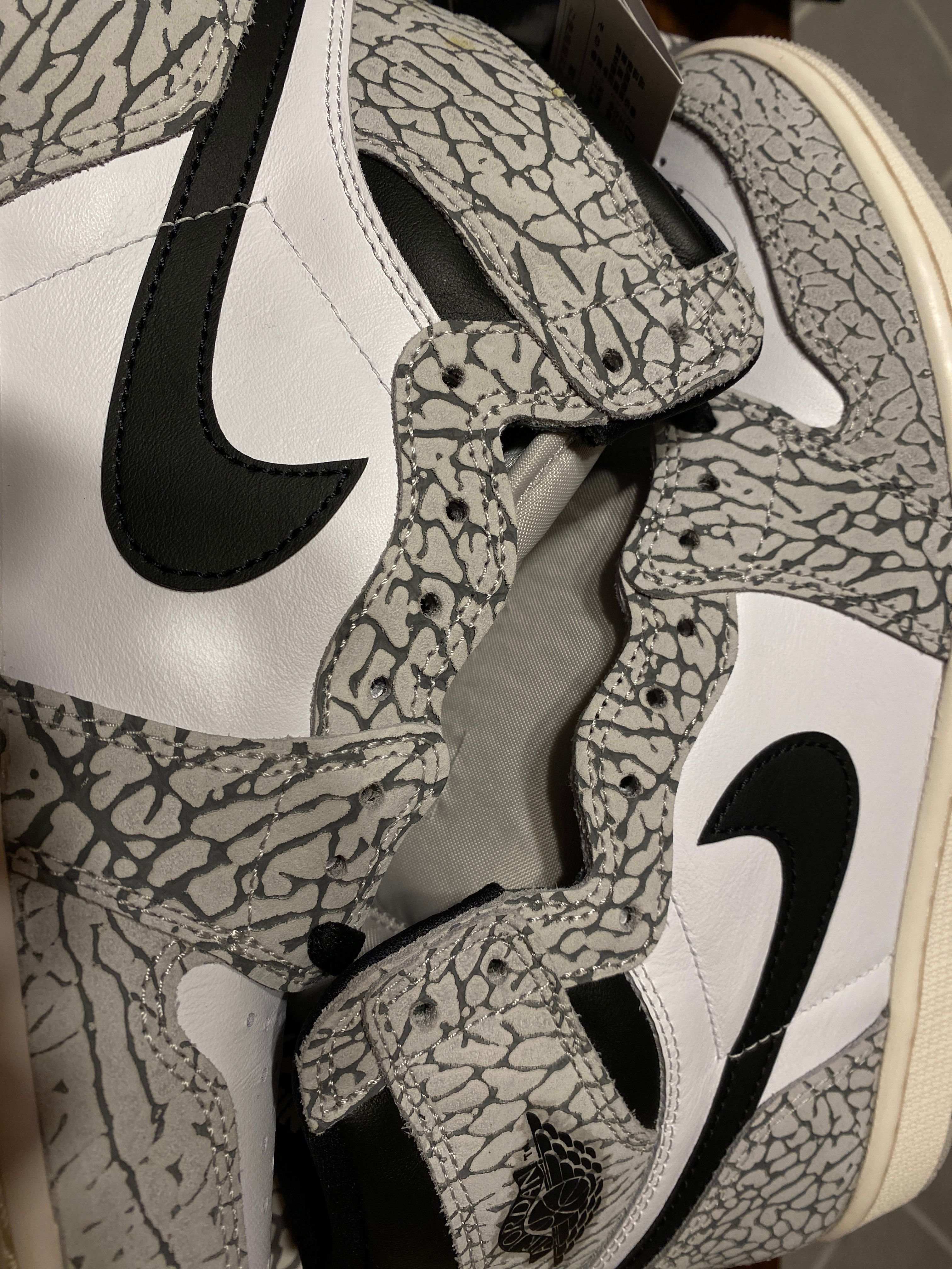 Nike Air Jordan 1 High OG "White Cement/Safari"