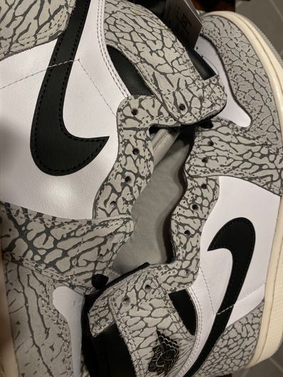 Nike Air Jordan 1 High OG "White Cement/Safari"