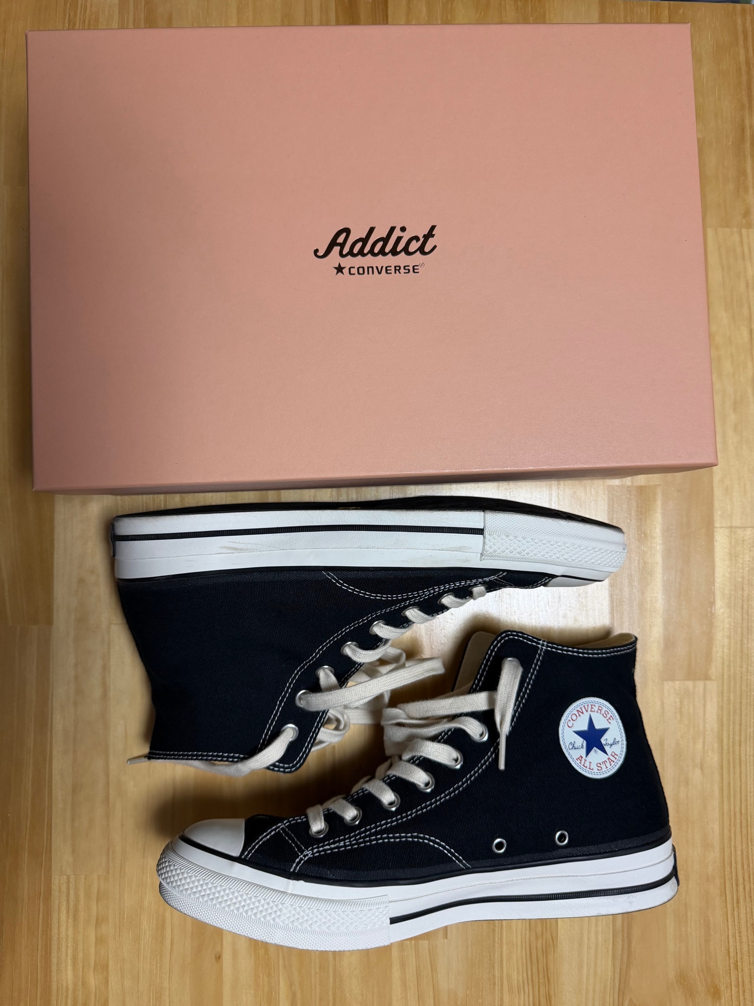 Converse Addict Chuck Taylor Canvas Hi "Black"