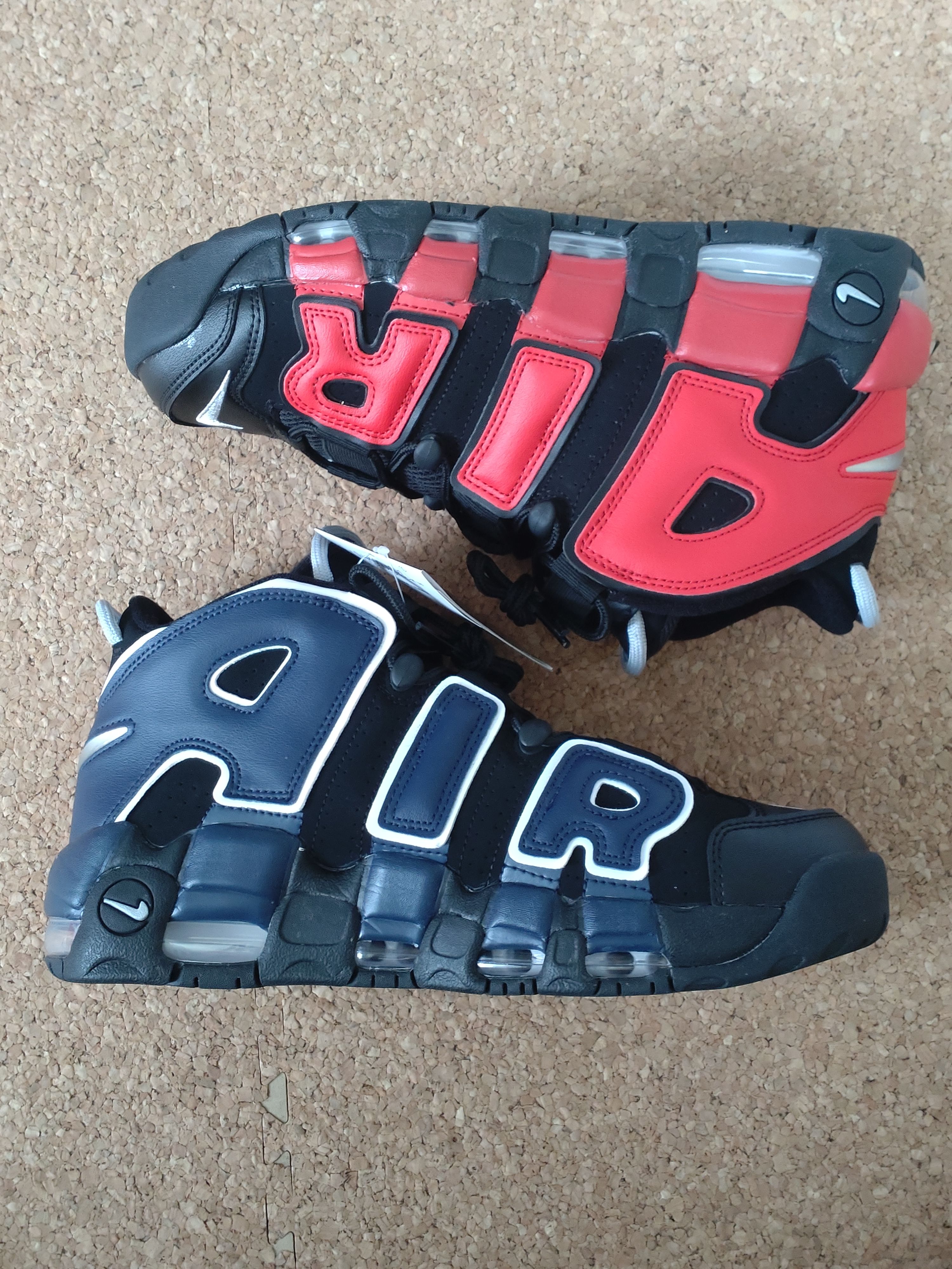 Nike Air More Uptempo '96 "Black and University Red"