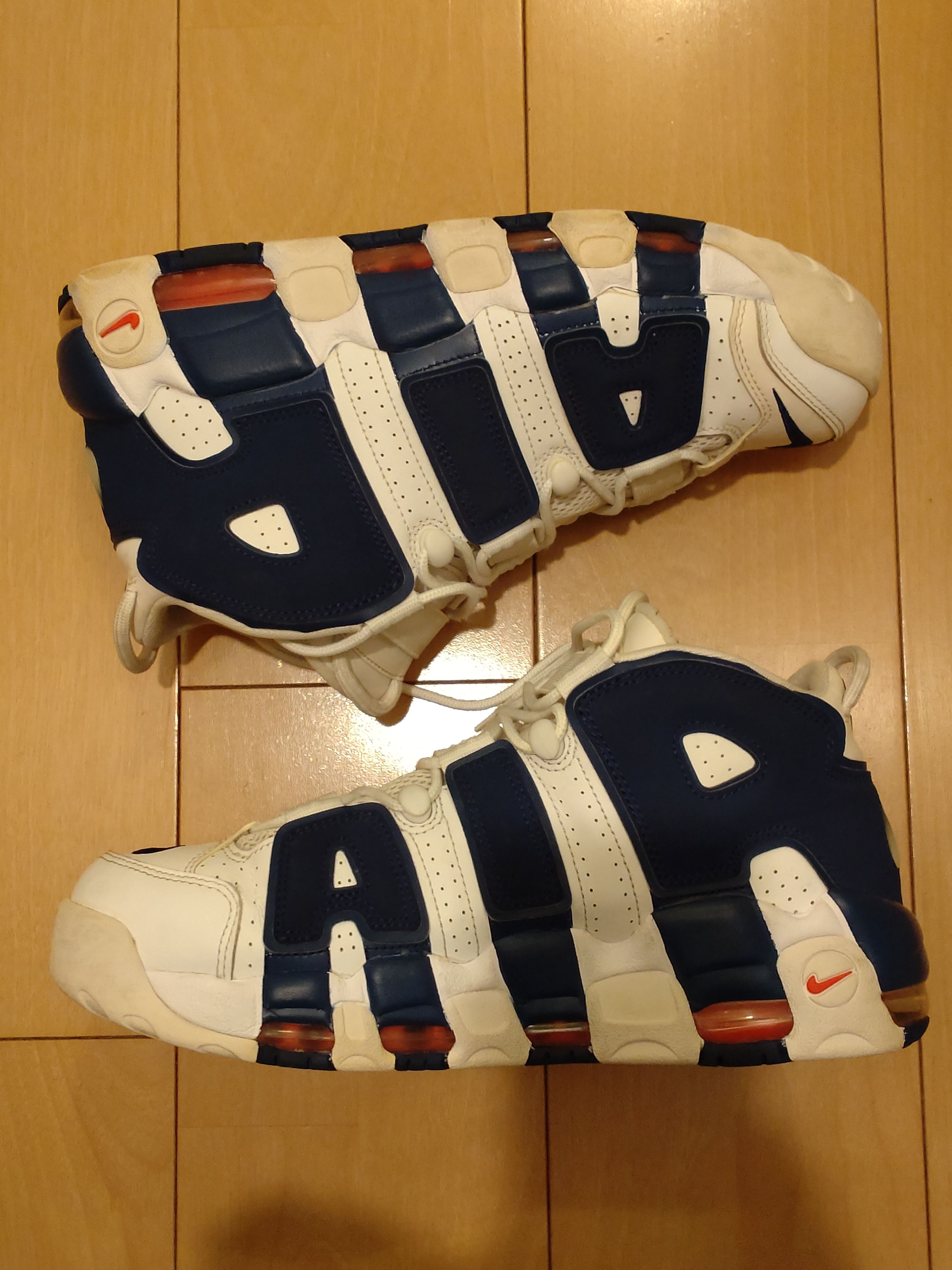 NIKE AIR MORE UPTEMPO 96 "WHITE/DEEP ROYAL BLUE"