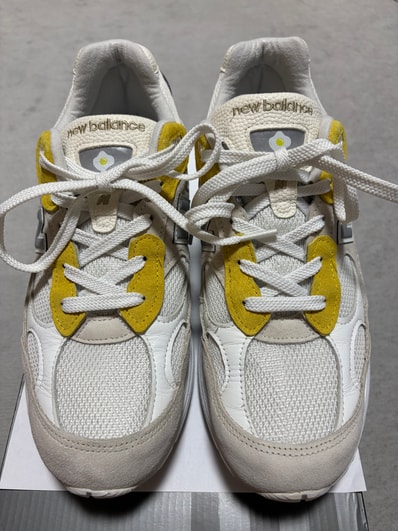 Paperboy × New Balance 992 "Fried Egg"