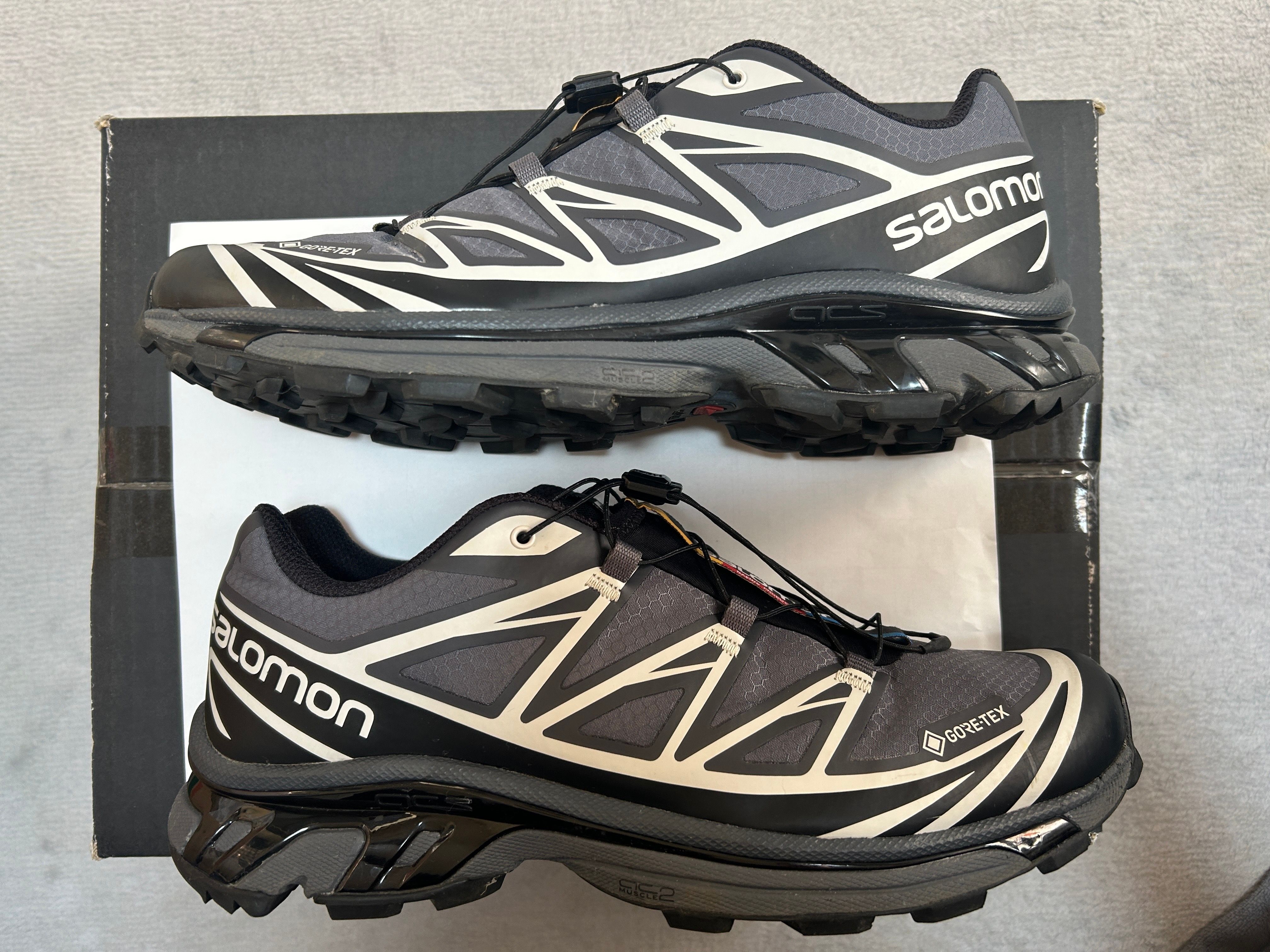 Salomon XT-6 GORE-TEX "Black/Ebony/Lunar Rock"