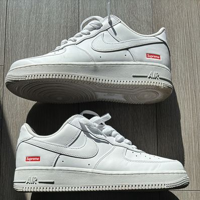 Supreme × Nike Air Force 1 Low "White"