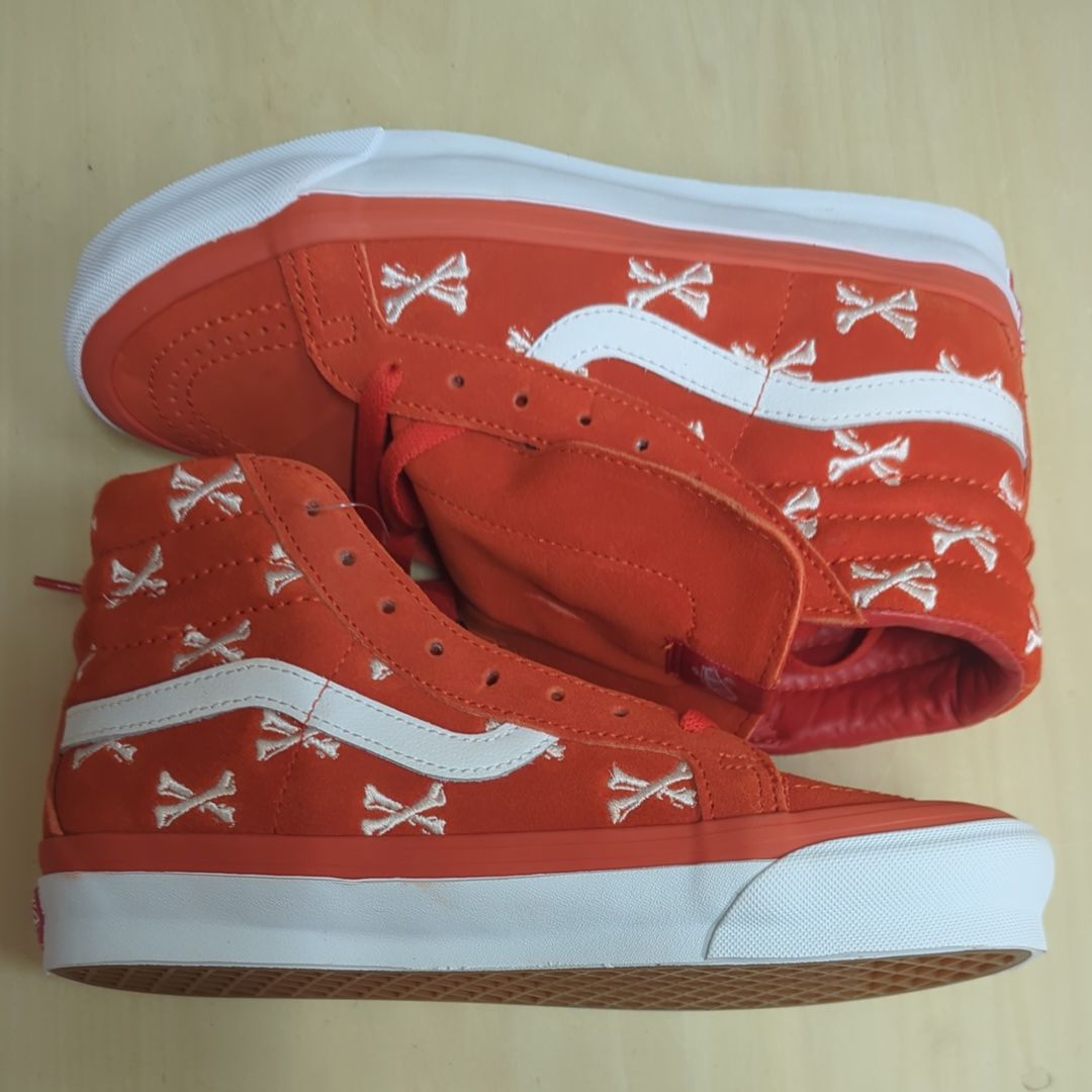 WTAPS × VANS VAULT SK8-HI LX "ORANGE/WHITE"