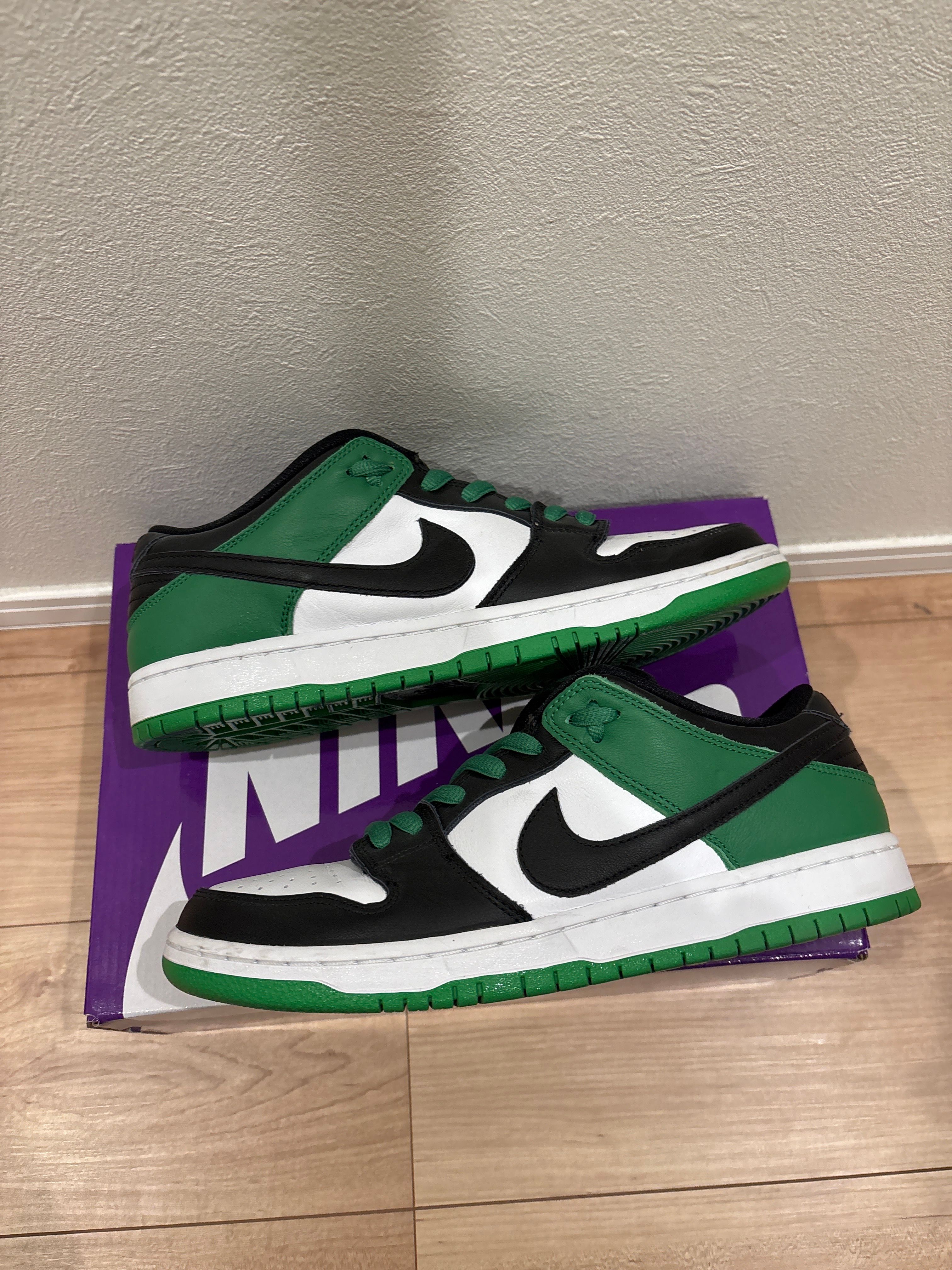 Nike SB Dunk Low Pro "Black and Classic Green"