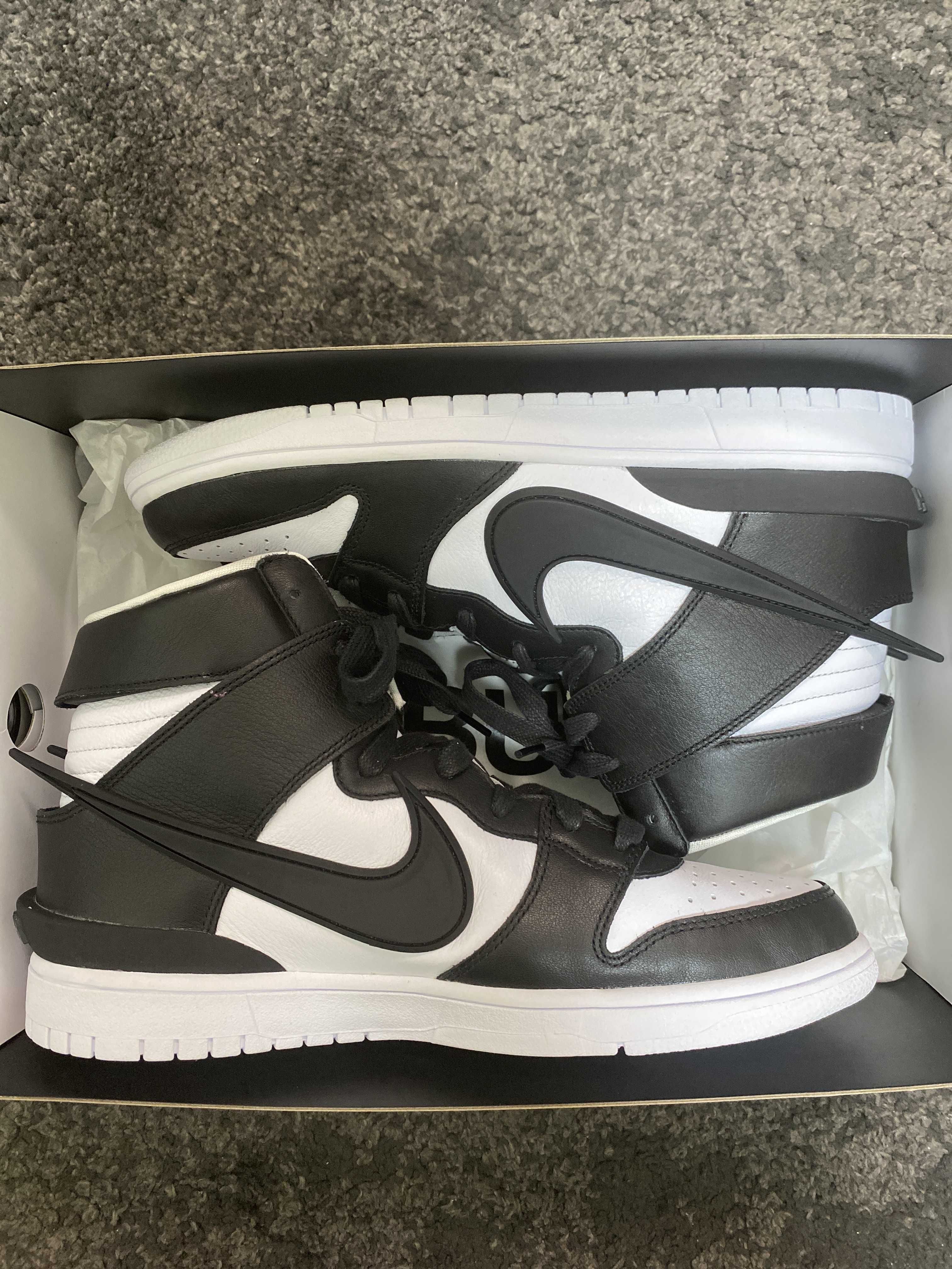 AMBUSH × Nike Dunk High "Black"