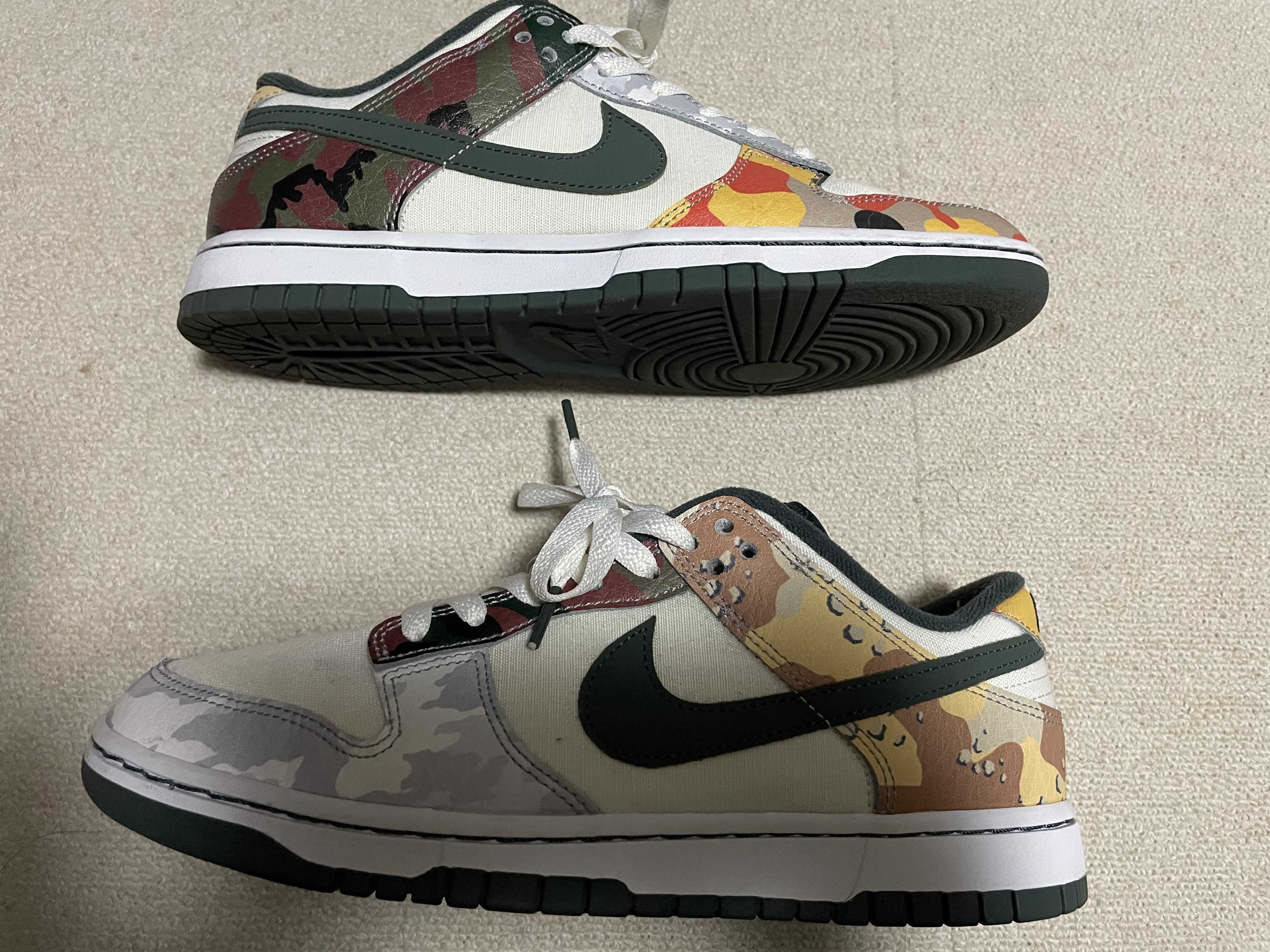 Nike Dunk Low "Sail Multi Camo"