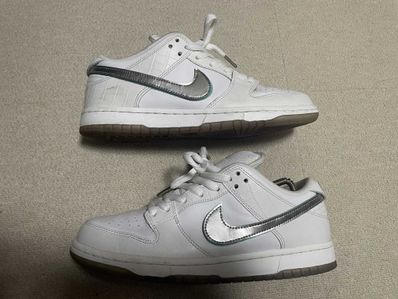 Diamond Supply Co. × Nike SB Dunk Low Pro "White"