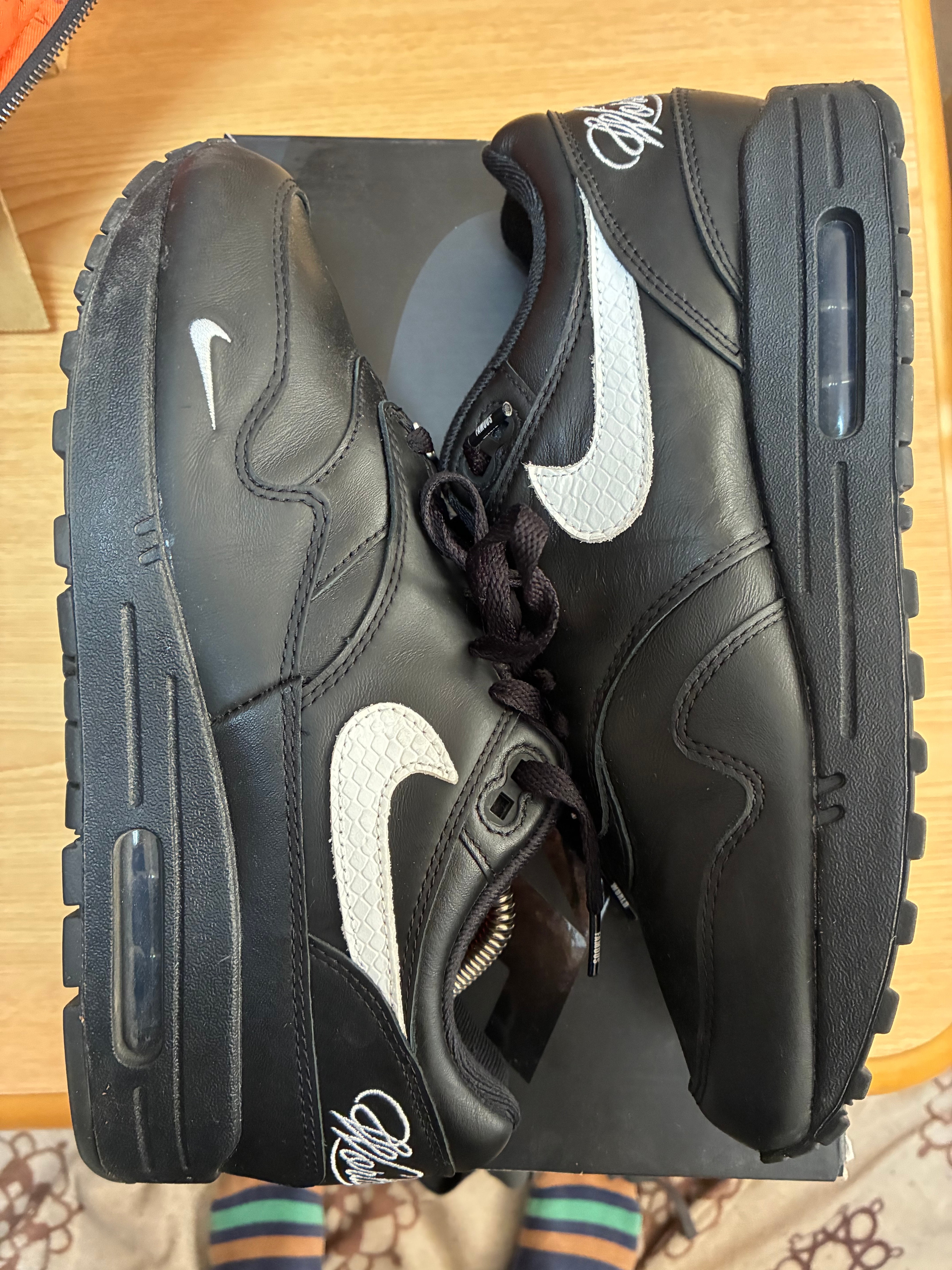 Supreme × Nike Air Max 1 '87 SP "Black" (25SS Week4)