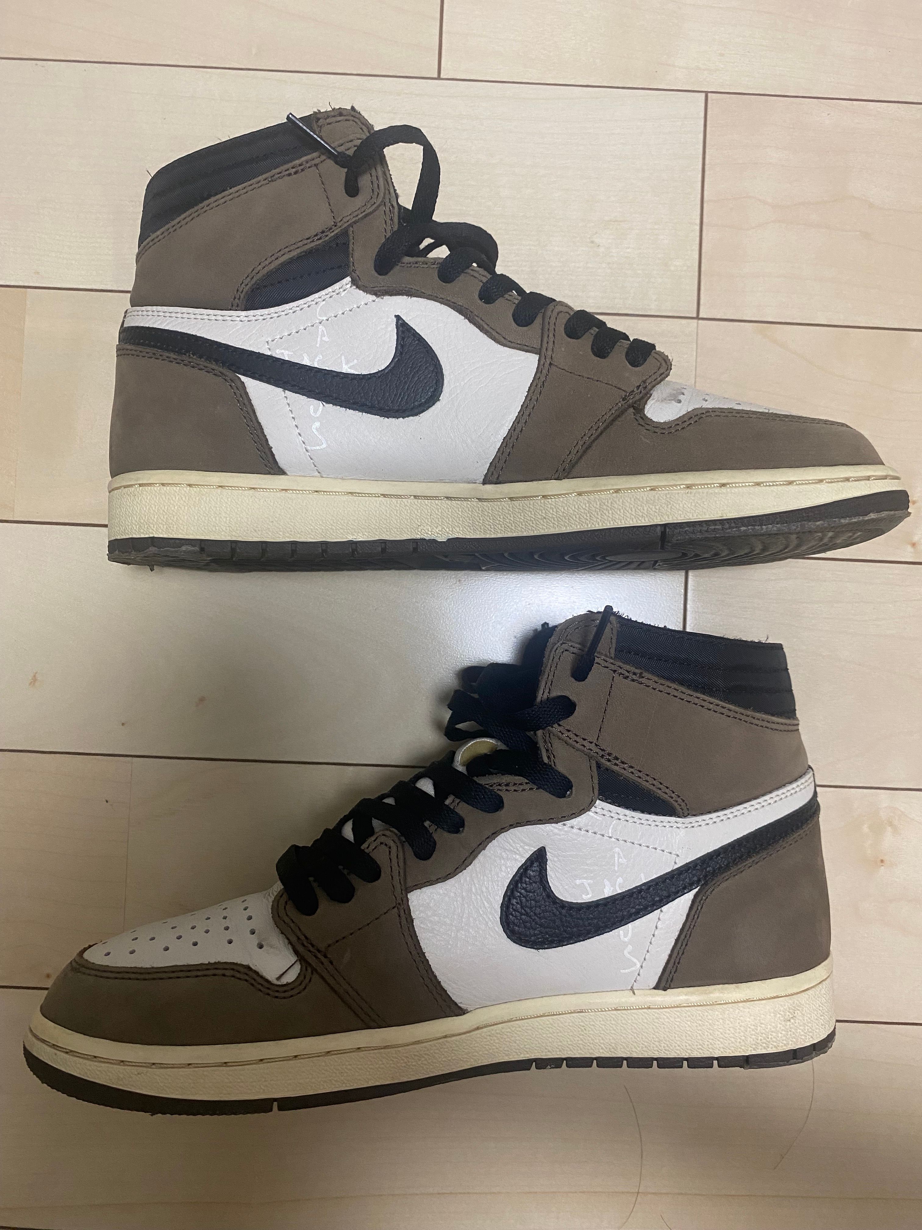 Travis Scott × Nike Air Jordan 1 Retro High OG TS SP "Sail/Dark Mocha"