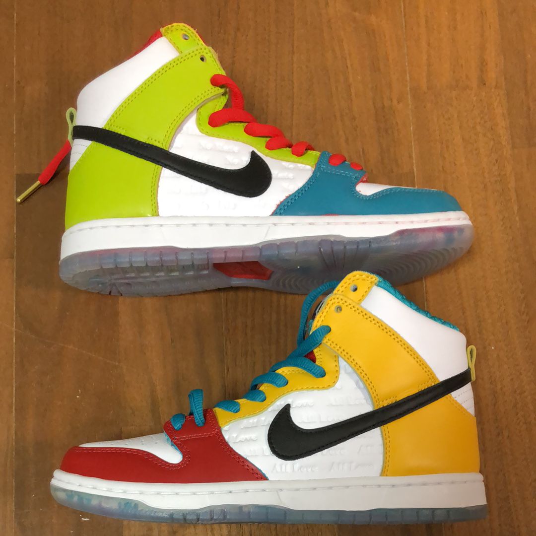 froSkate × Nike SB Dunk High Pro QS "All Love"