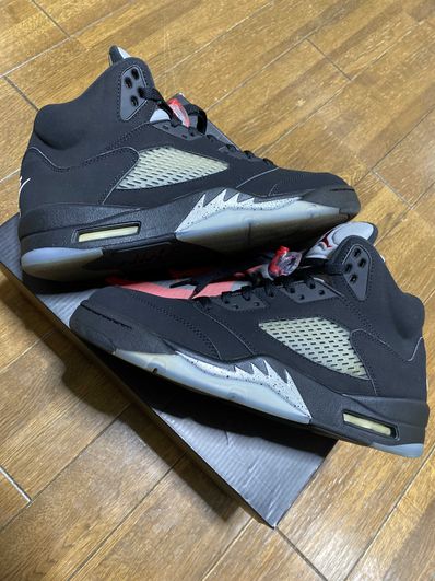 Nike Air Jordan 5 Retro OG "Black/Fire Red/Metallic Silver/White" (2016)