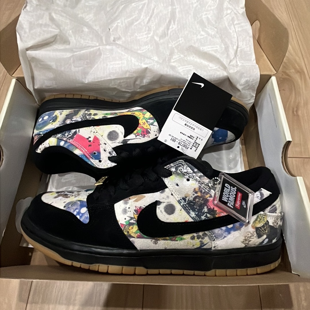 Supreme × Nike SB Dunk Low "Rammellzee"