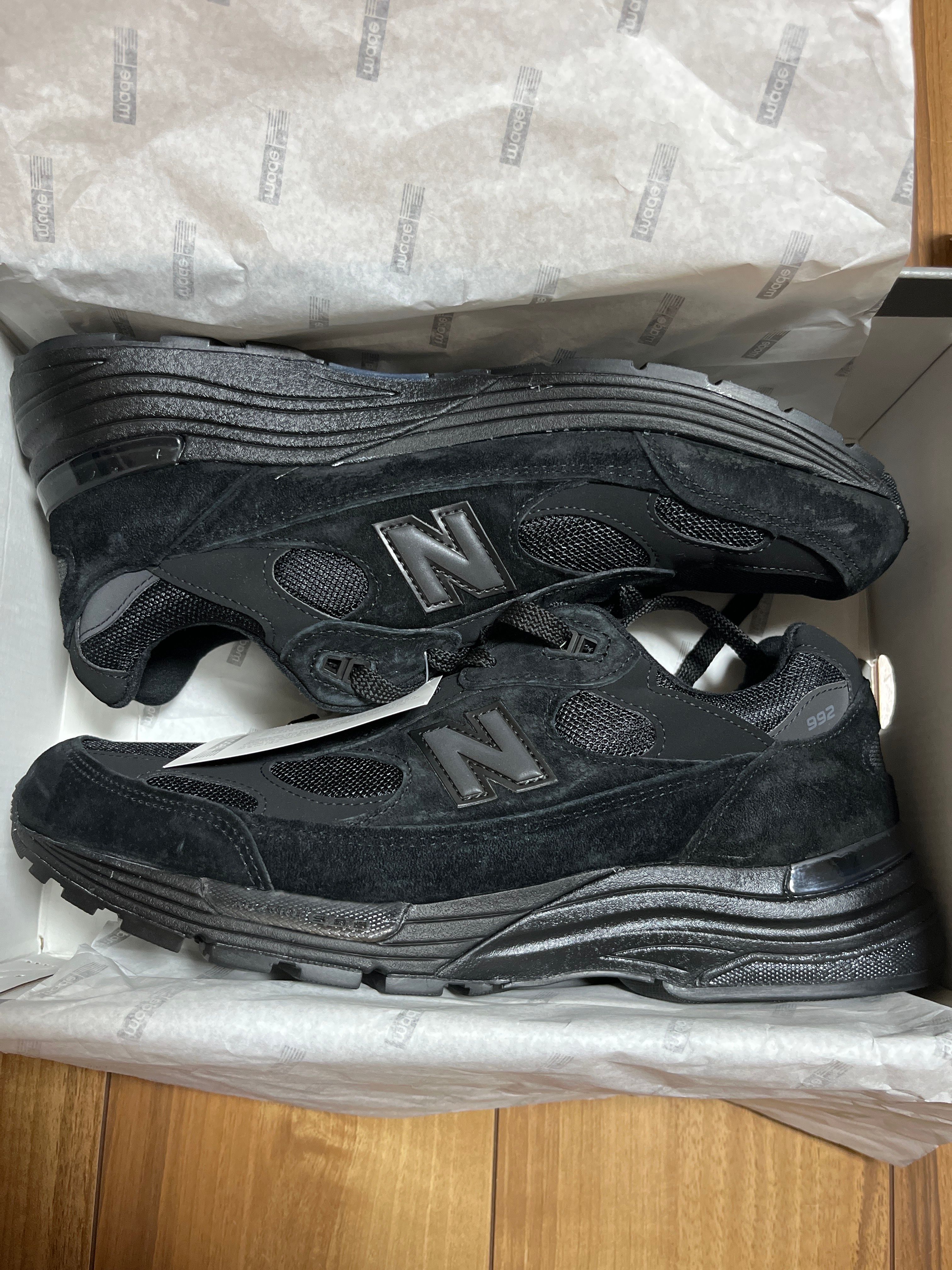 New Balance 992 "Triple Black"