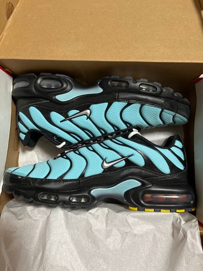 Nike Air Max Plus "Aqua/Black/White/Metallic Silver"
